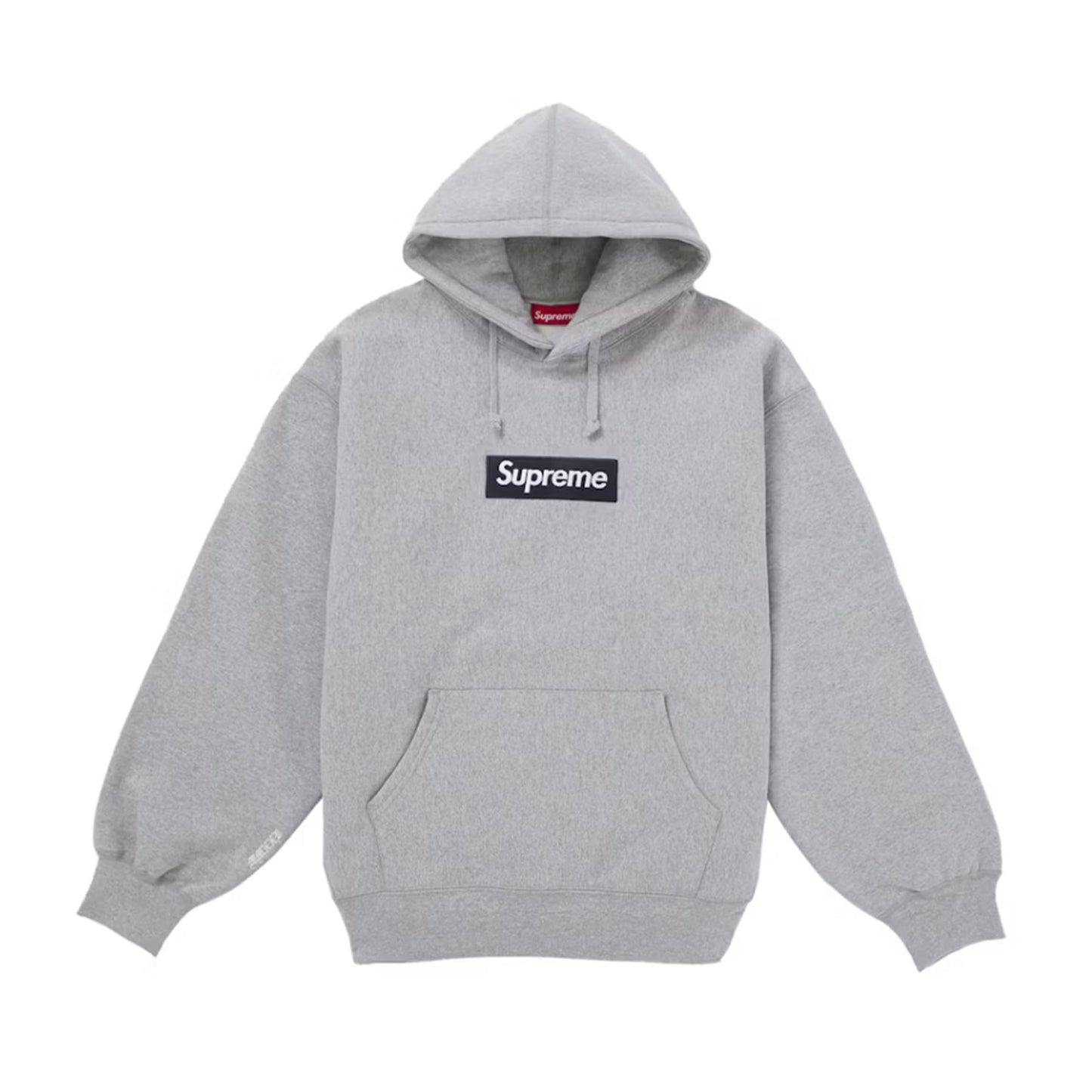 Supreme Box Logo Hooded Sweatshirt (FW25) Heather Grey [USED] - L (Used)