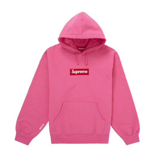 Supreme Box Logo Hooded Sweatshirt (FW25) Magenta [USED] - L (Used)