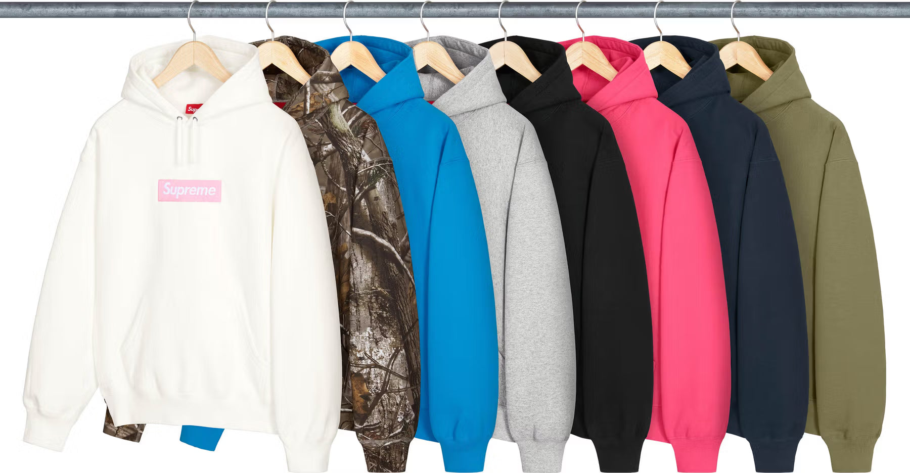 25AW Suprewe Box Logo Hooded Sweatshirt Supreme Box Logo Hooded 