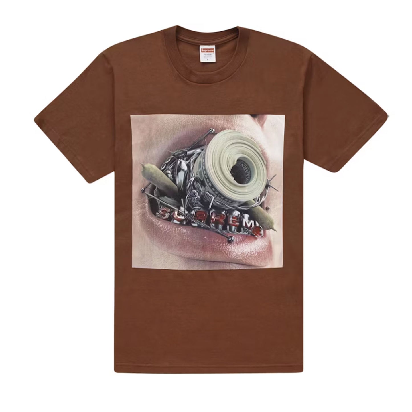 Supreme Braces Tee Brown [USED] - S (Used)