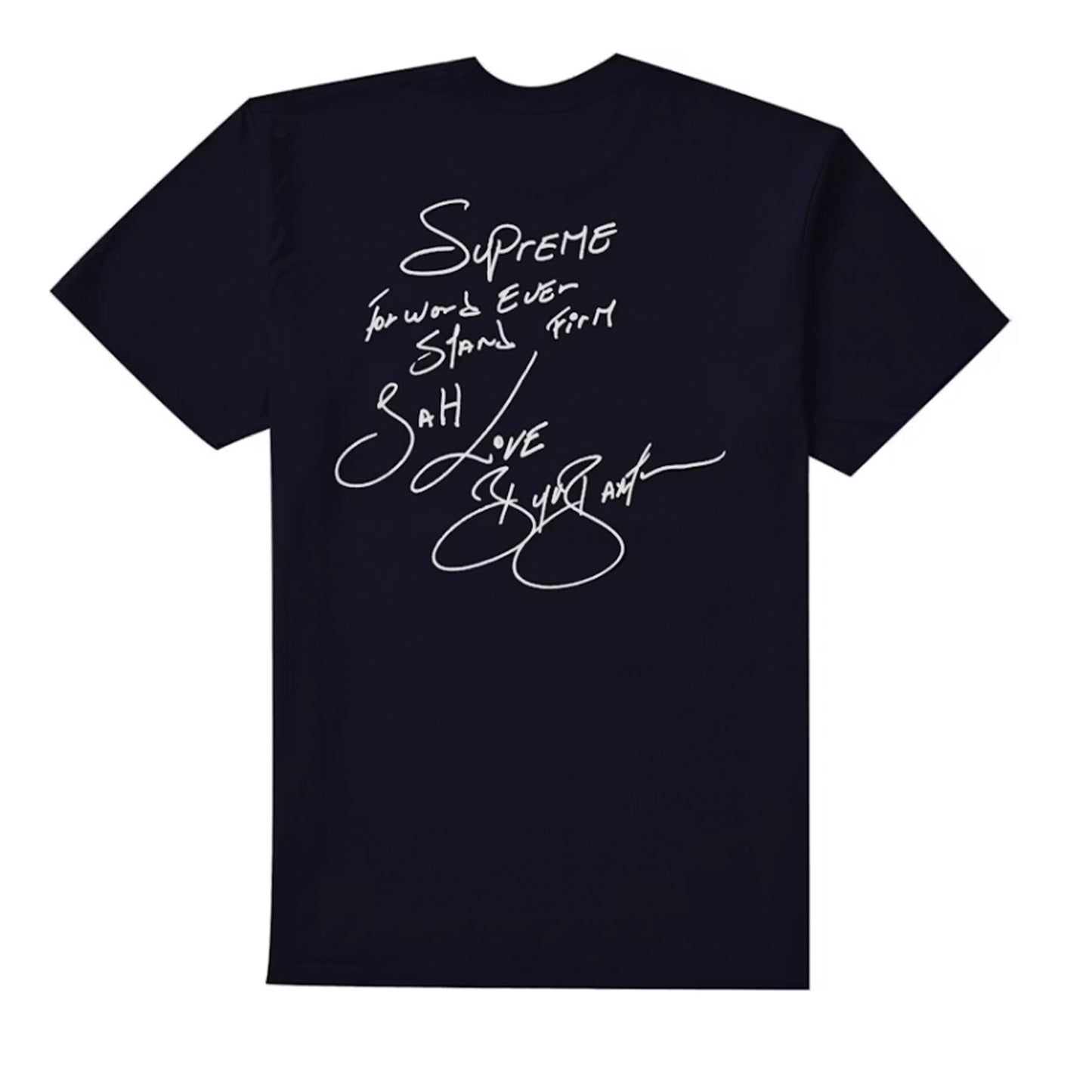 Supreme Buju Banton Tee Navy [USED] - L (Used)