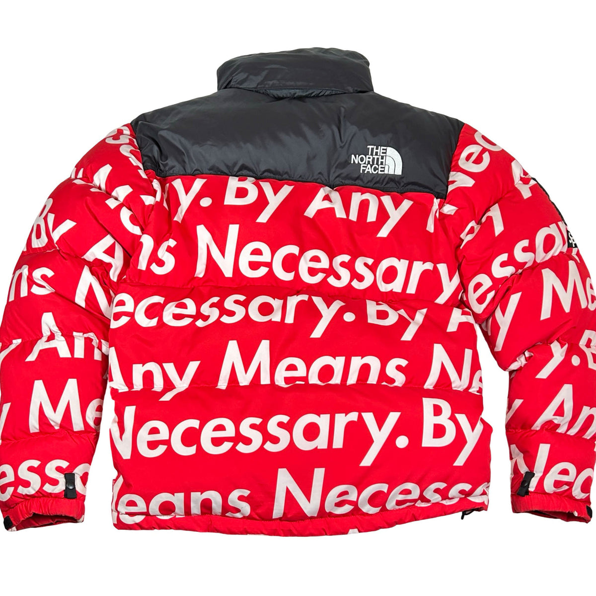 Supreme The North Face By Any Means Nuptse Jacket Red [USED] - S (Used)