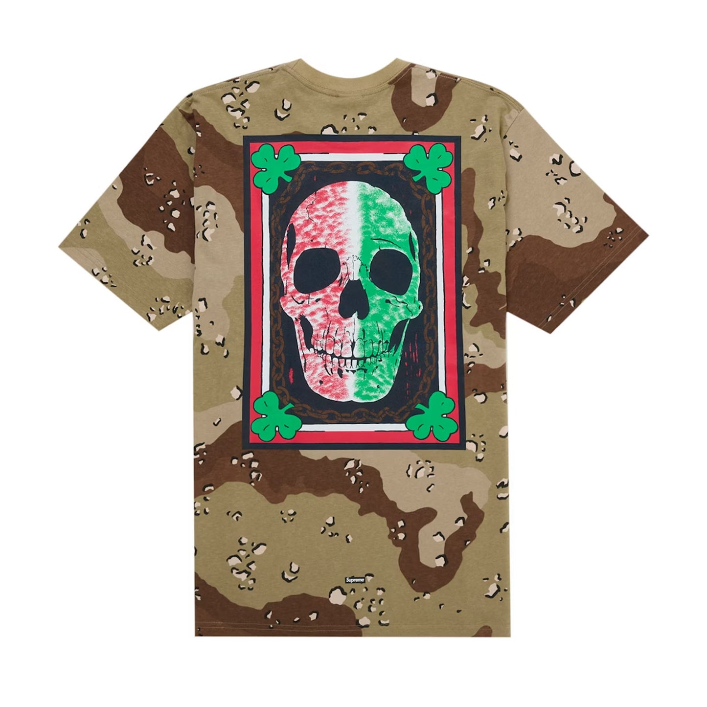 Supreme Mike Kelley Banner Tee Chocolate Chip Camo