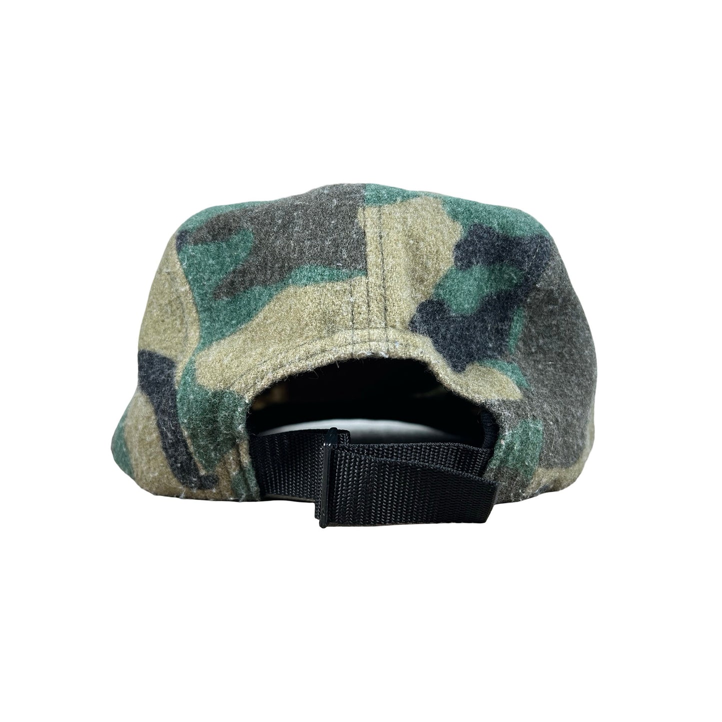 Supreme Camo Wool Camp Cap Green [USED] - OS (Used)
