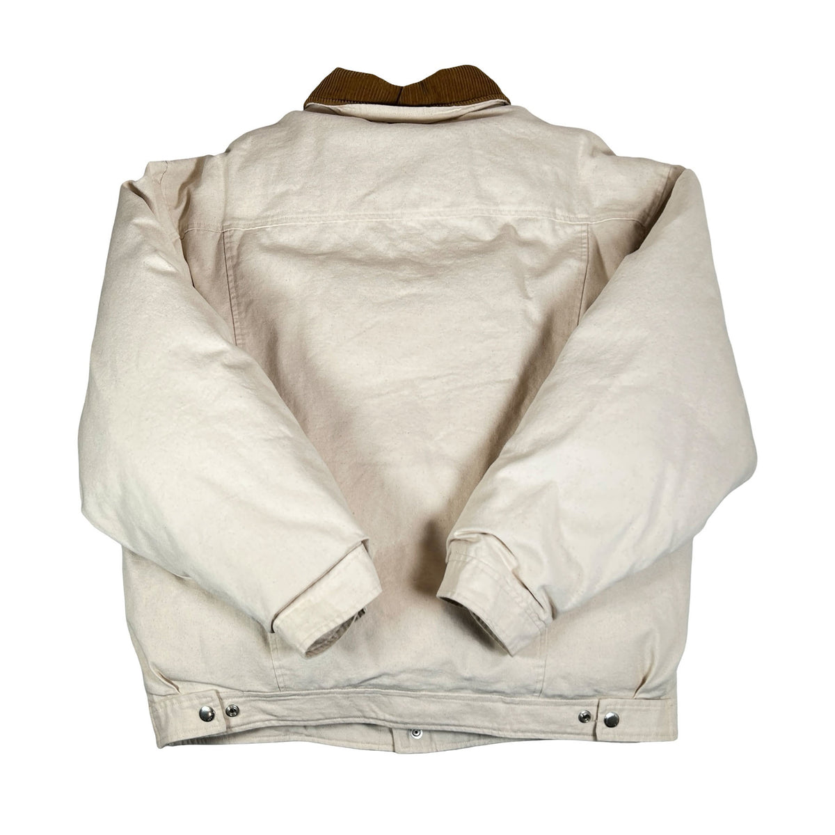 Supreme Schott Canvas Down Trucker Jacket Natural [USED] - XL (Used)