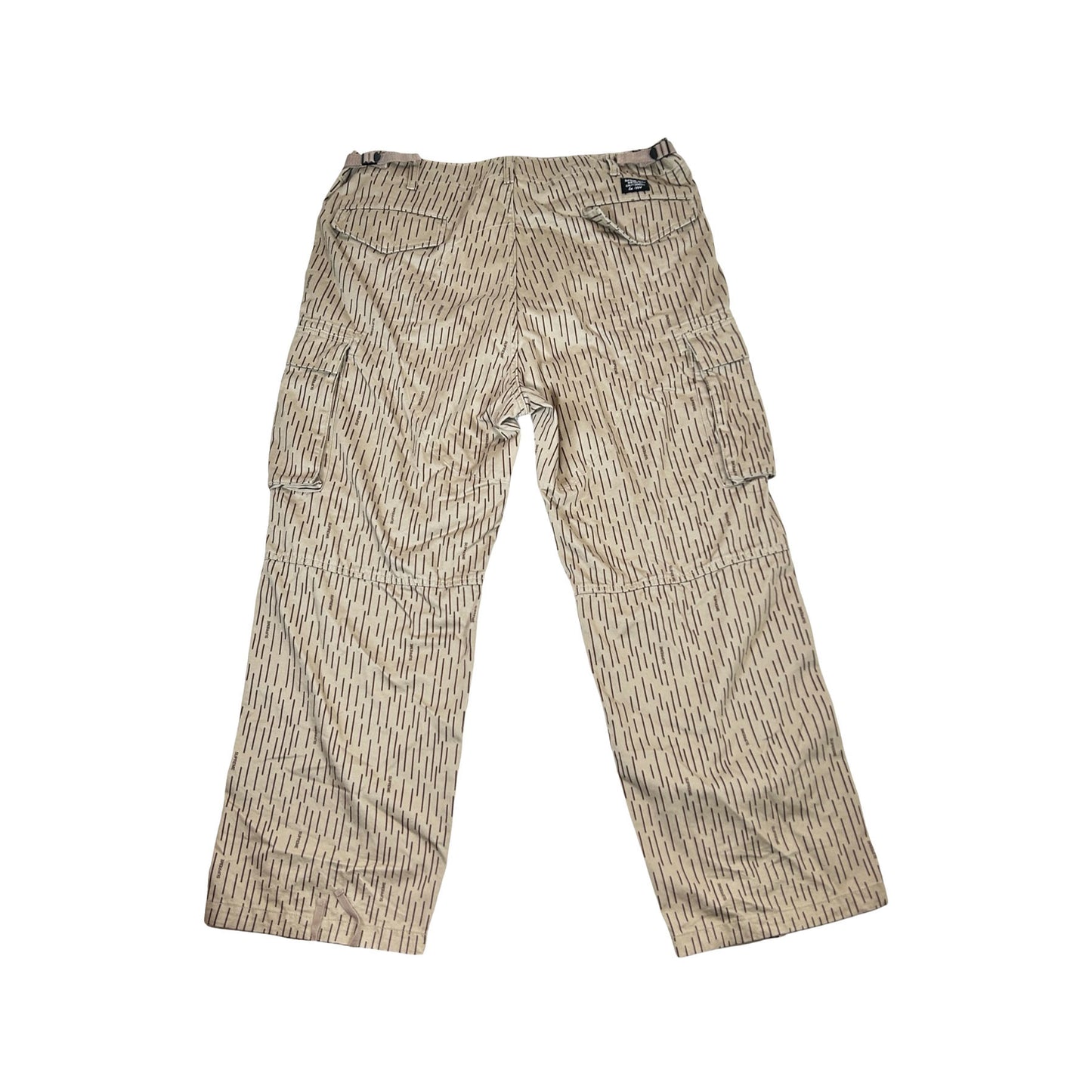 Supreme Cargo Pant Pant (FW24) Tan Raindrop [USED] - 34 (Used)