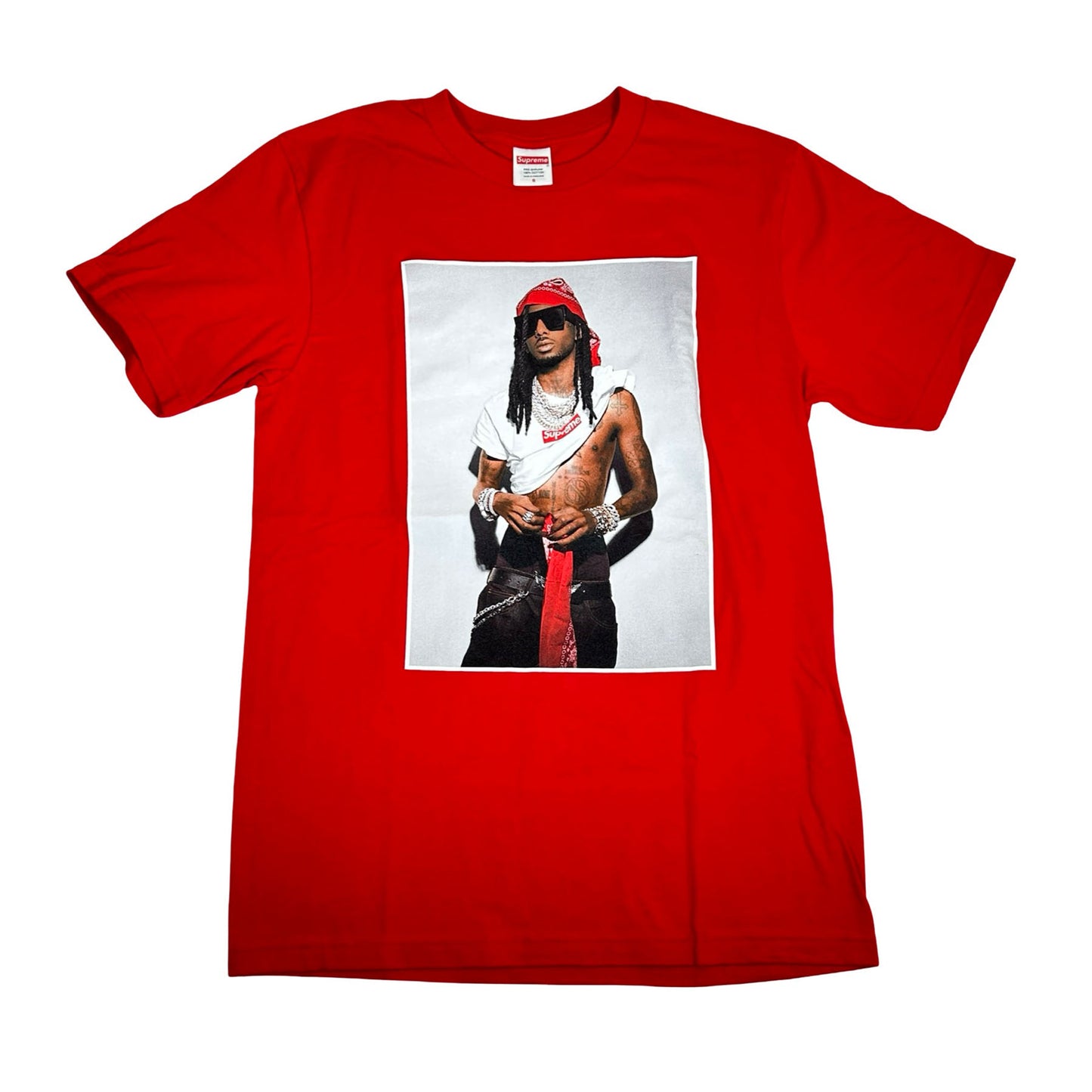 Supreme Playboi Carti Tee Red [USED] - S (Used)