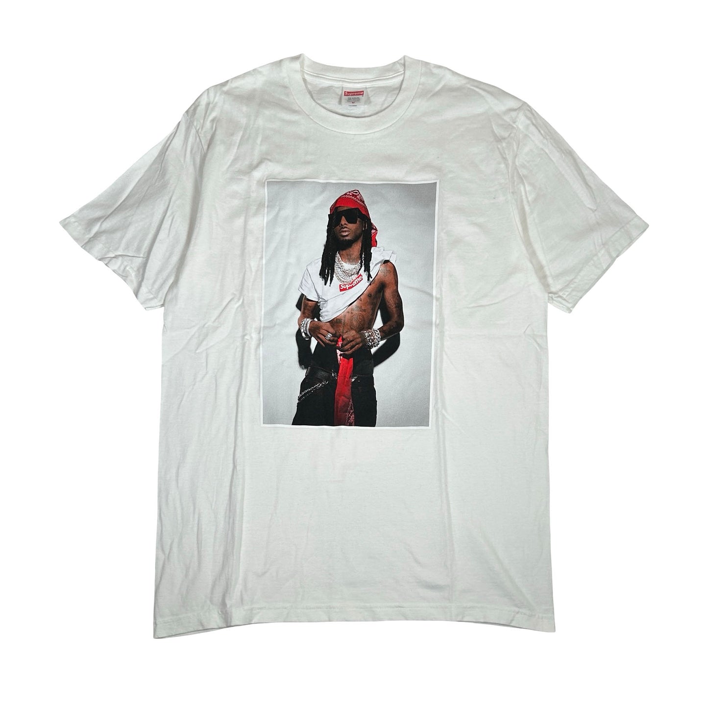 Supreme Playboi Carti Tee White [USED] - M (Used2)