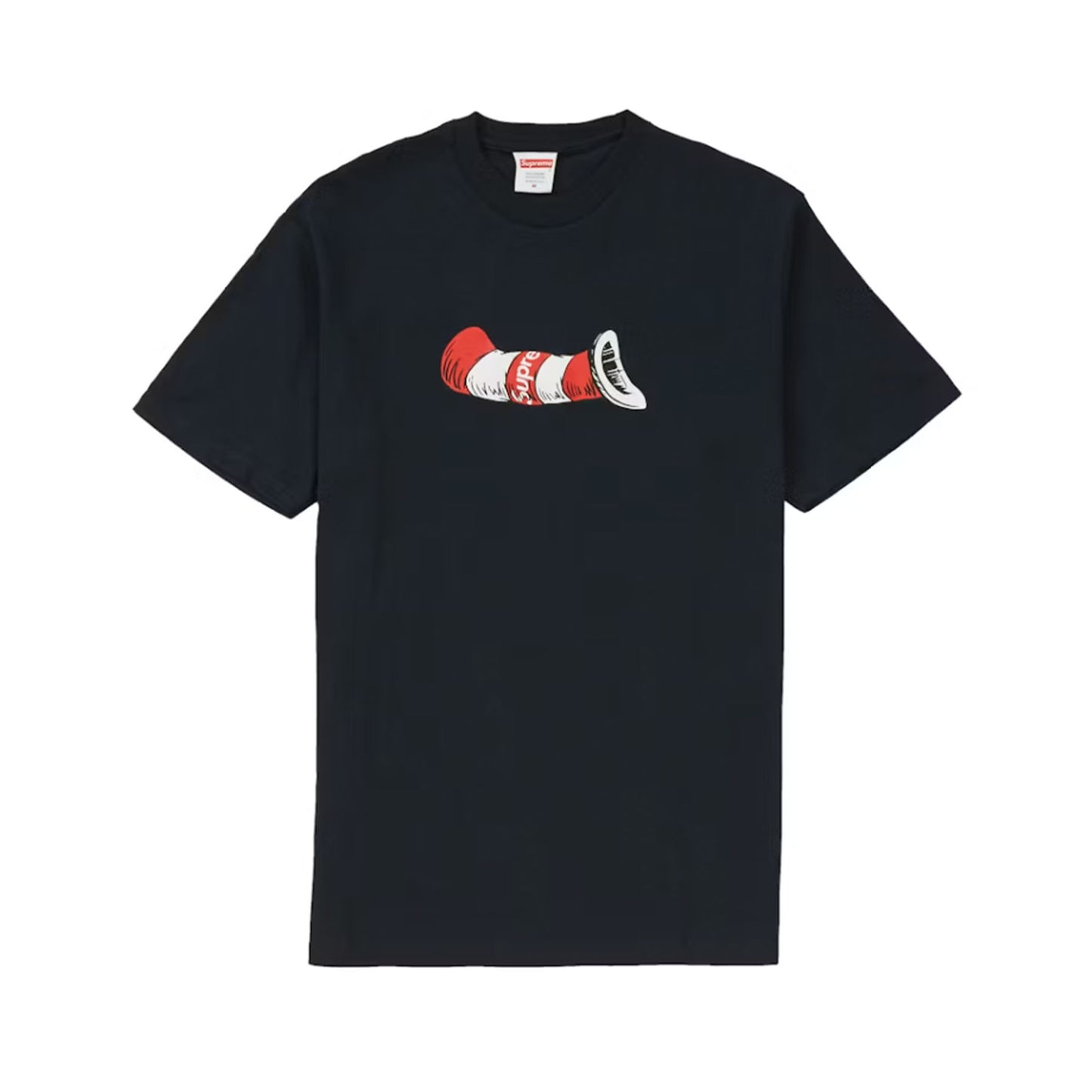 Supreme Cat in the Hat Tee Navy [USED] - S (Used)