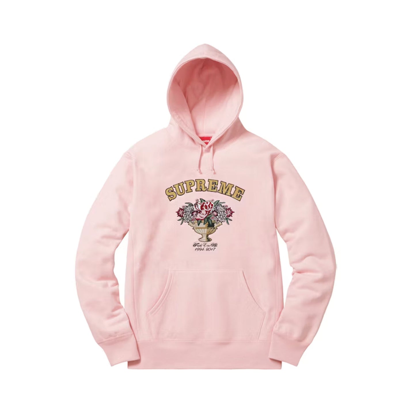 Supreme Centerpiece Hoodie Pale Pink [USED] - L (Used)
