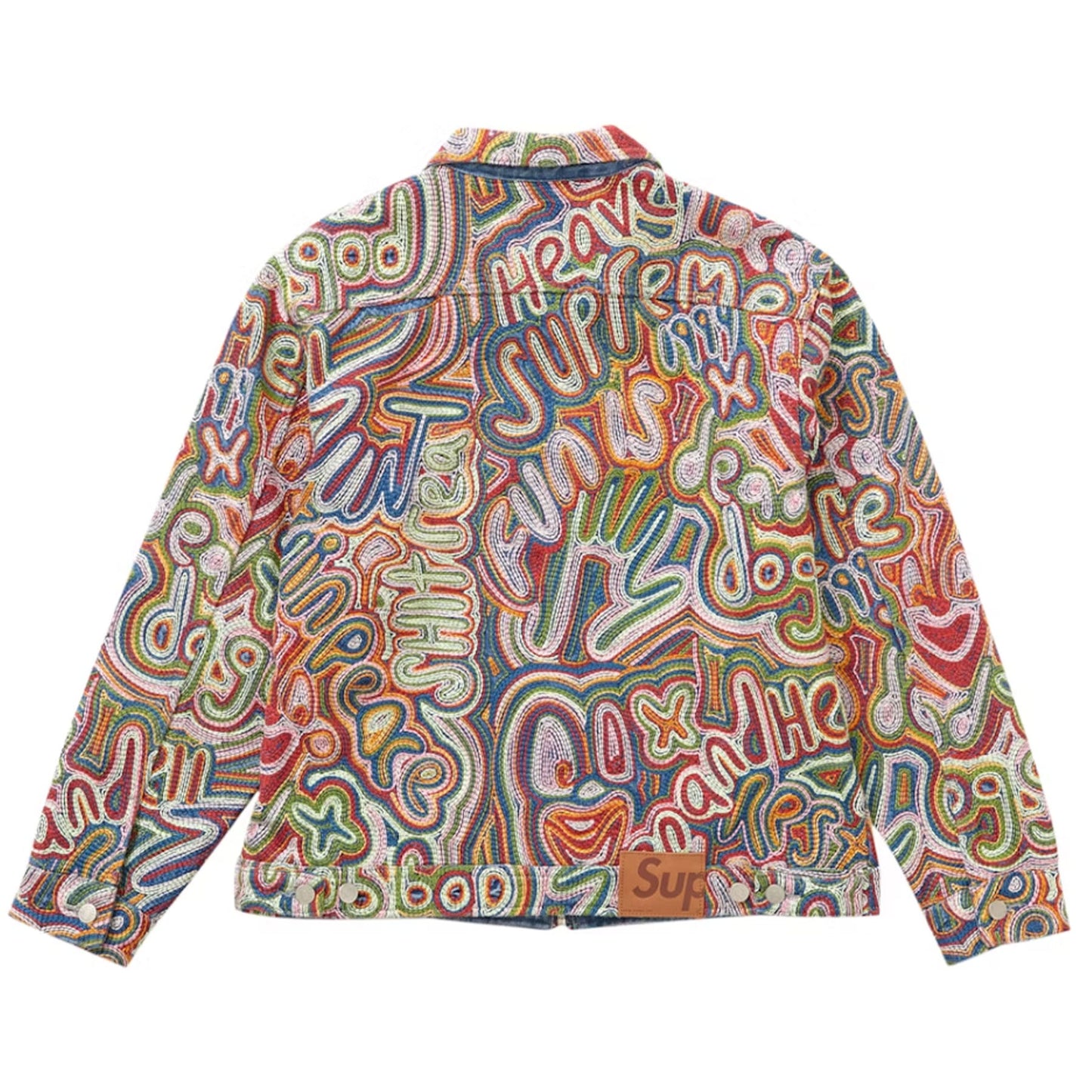 Supreme Chainstitch Denim Jacket Multicolor [USED] - S (Used)