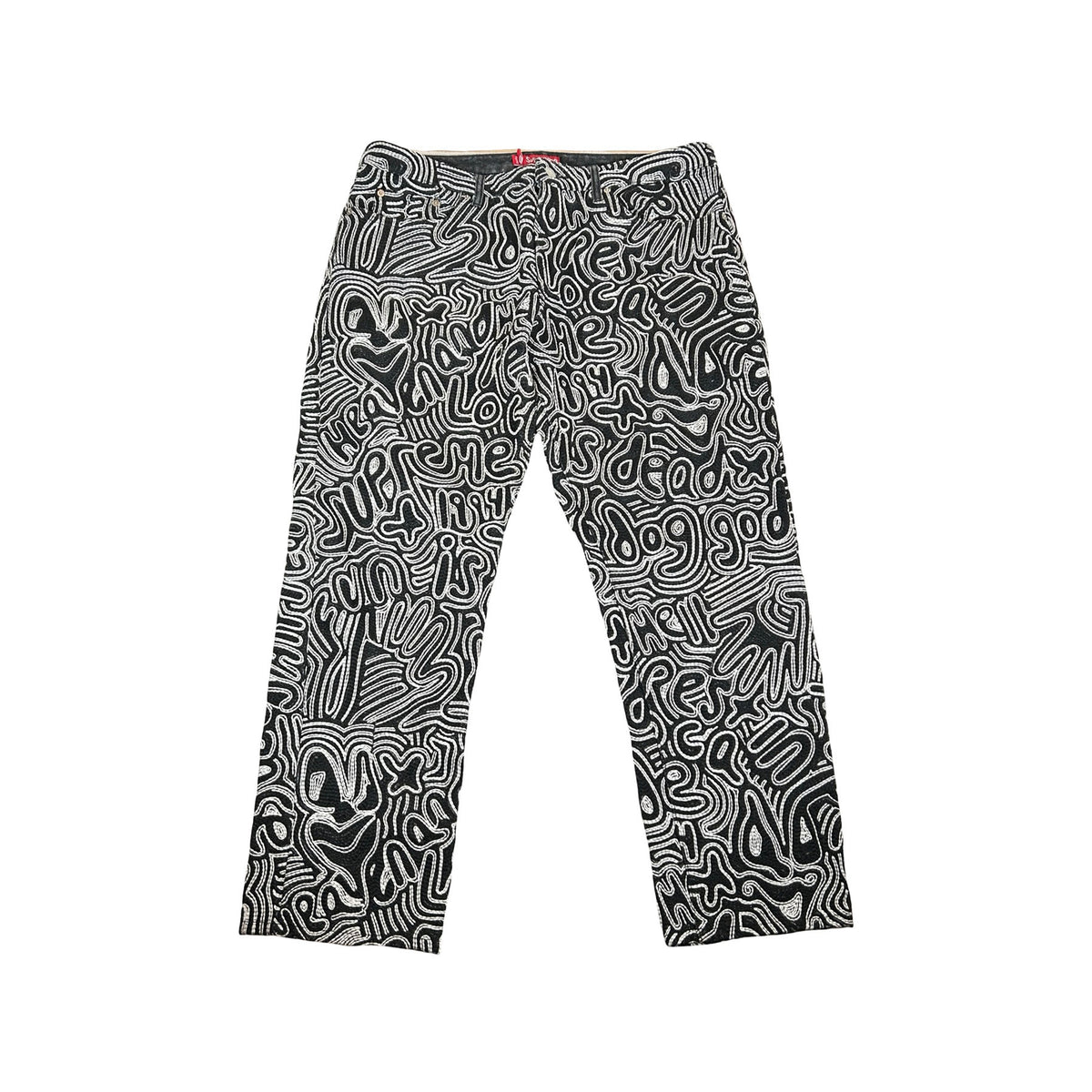 Supreme Chainstitch Regular Jean Black [USED] - 36 (Used)