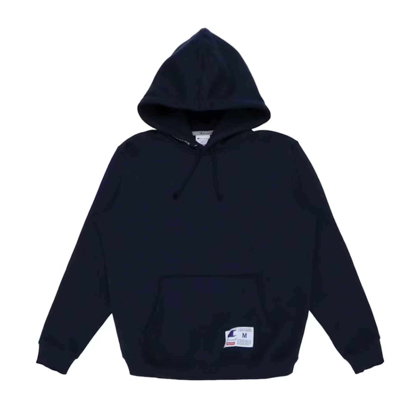 Supreme Champion Hooded Sweatshirt Navy [USED] - M (Used)
