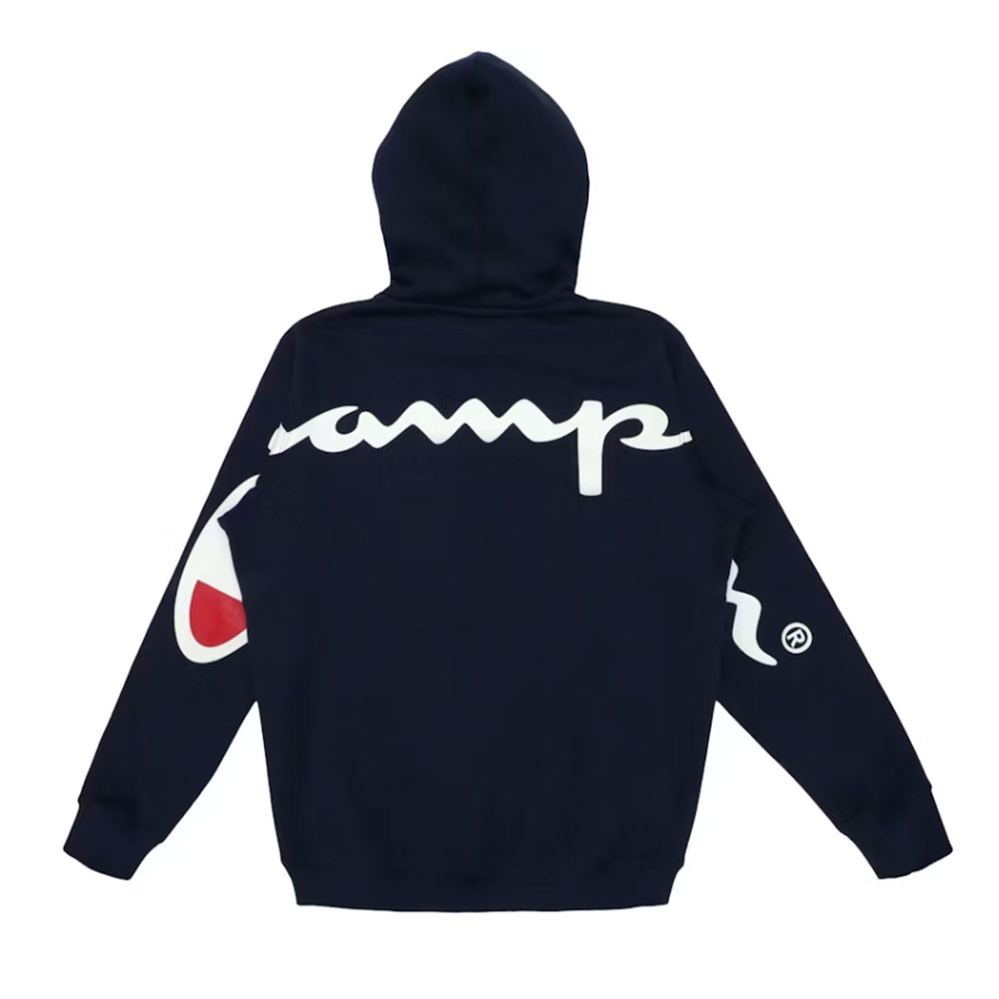 Supreme Champion Hooded Sweatshirt Navy [USED] - M (Used)
