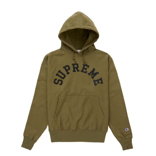 Supreme Champion Hooded Sweatshirt (SS25) Olive