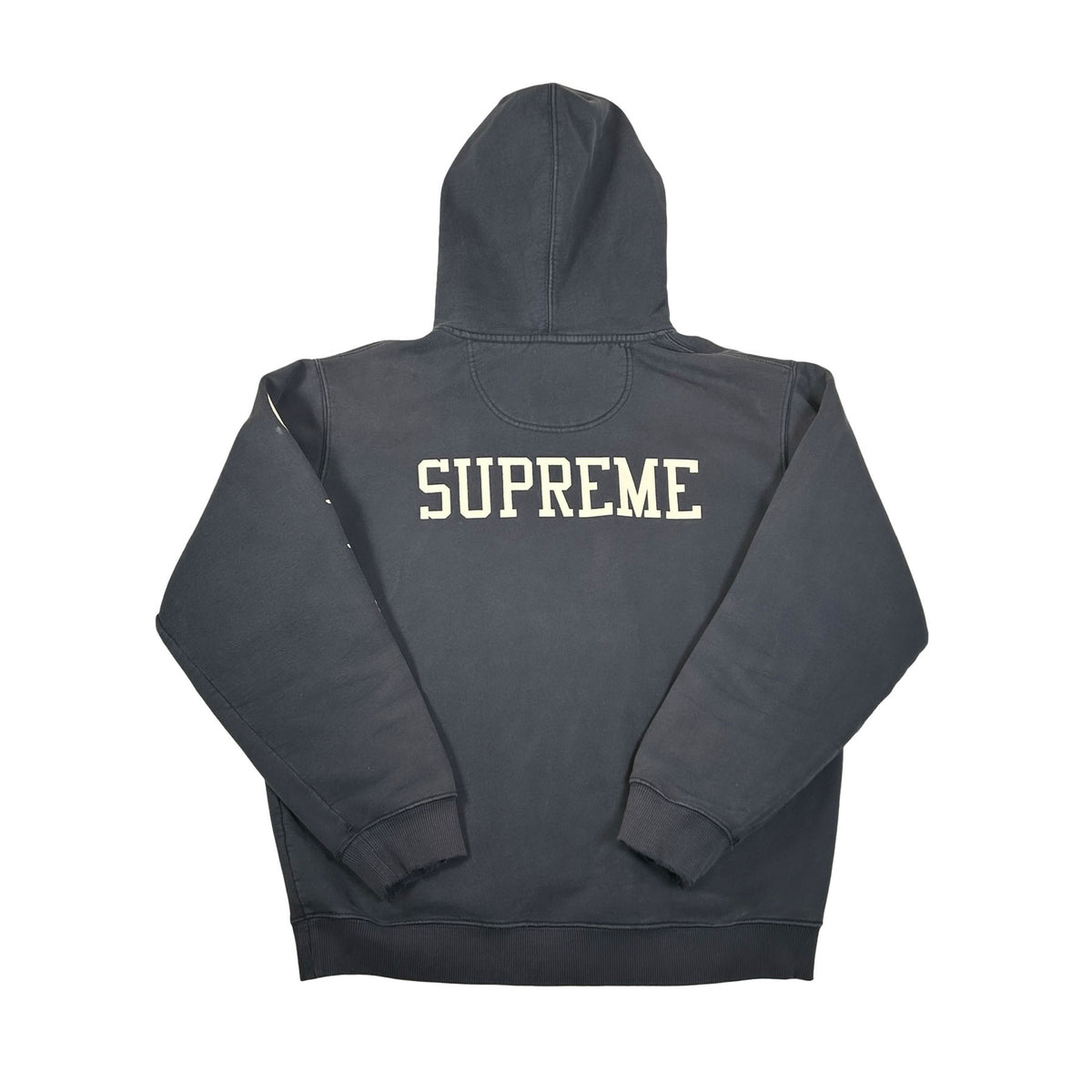 Supreme Champion Hooded Sweatshirt Navy [USED] - L (Used)