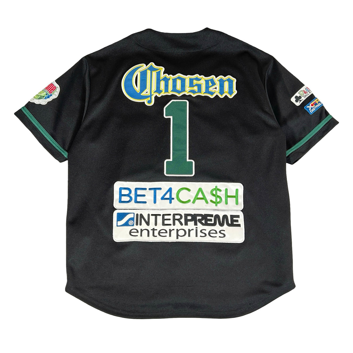 Supreme Chosen One Baseball Jersey Black [USED] - S (Used)