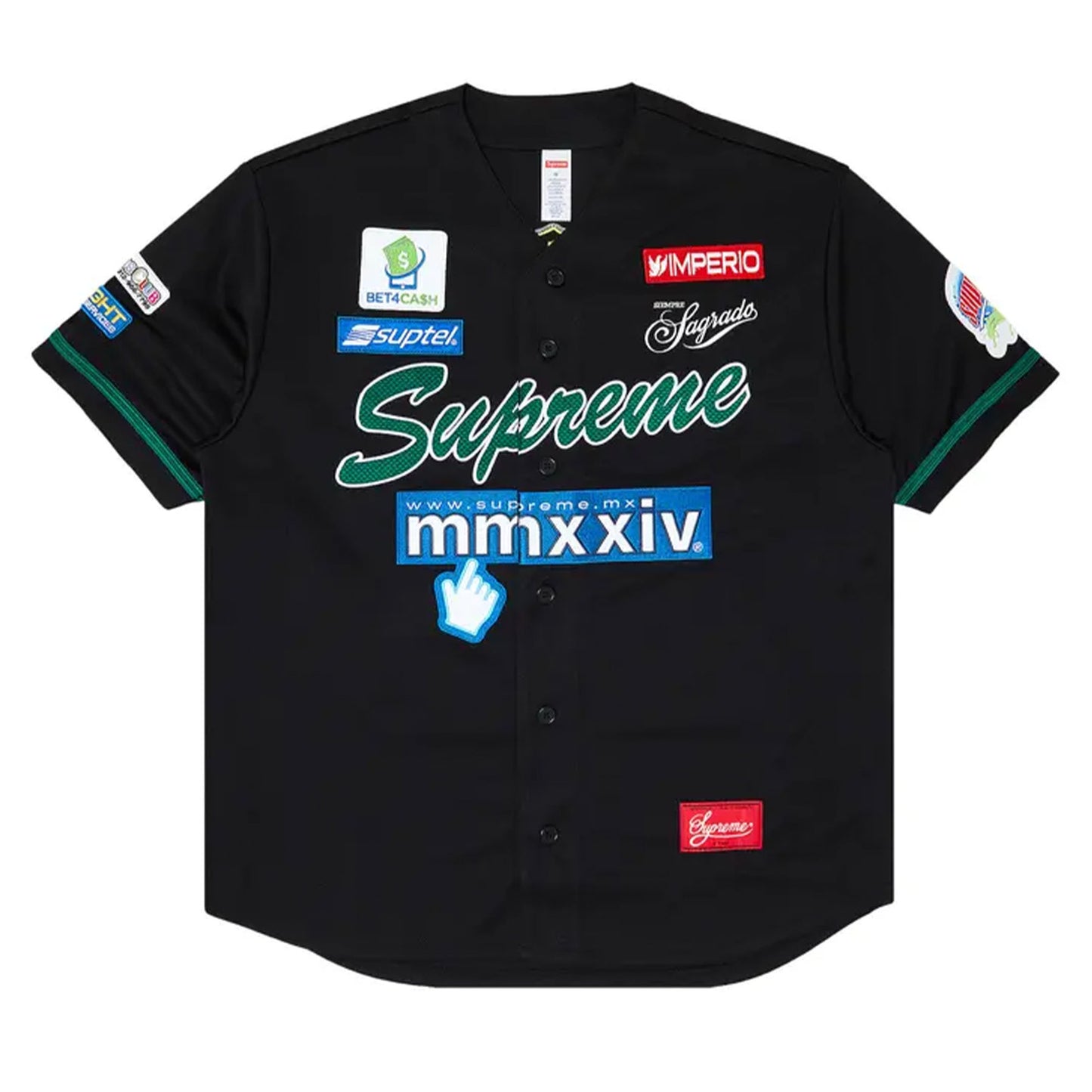 Supreme Chosen One Baseball Jersey Black
