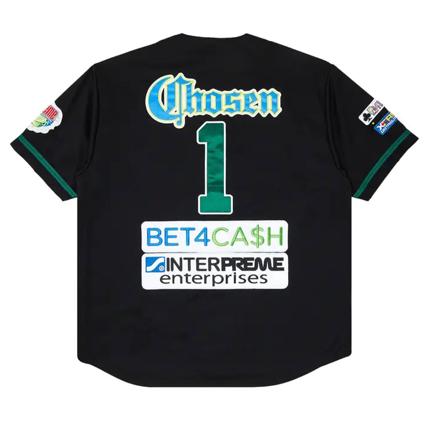 Supreme Chosen One Baseball Jersey Black
