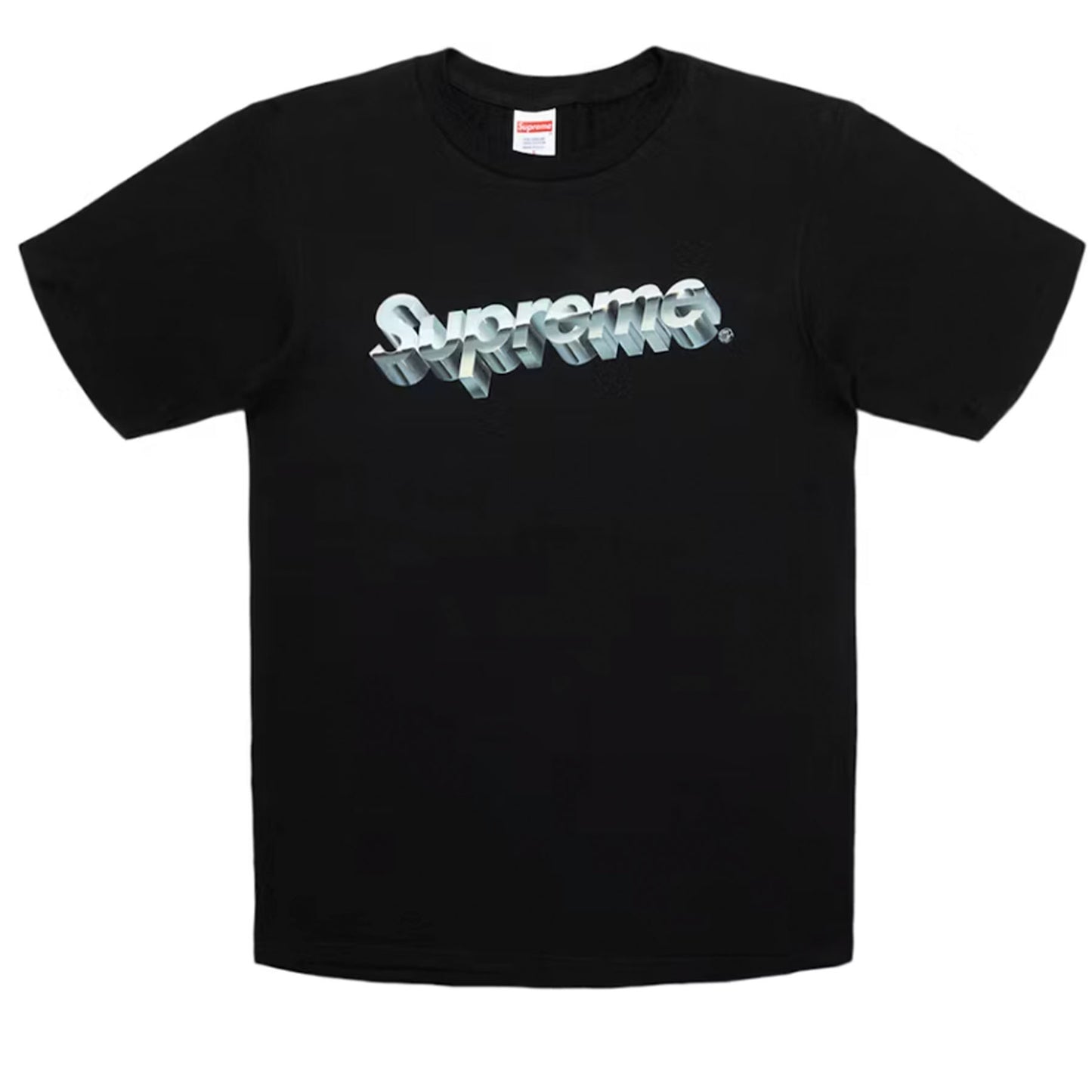 Supreme Chrome Logo Tee Black [USED] - M (Used)