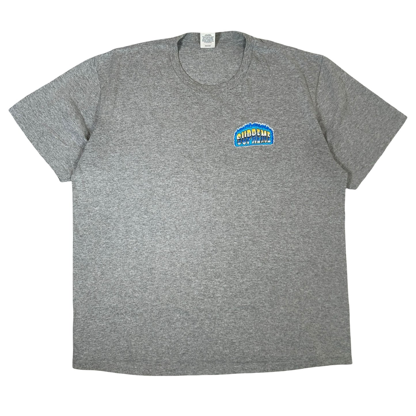 Supreme Chrome Tee Heather Grey [USED] - L (Used)