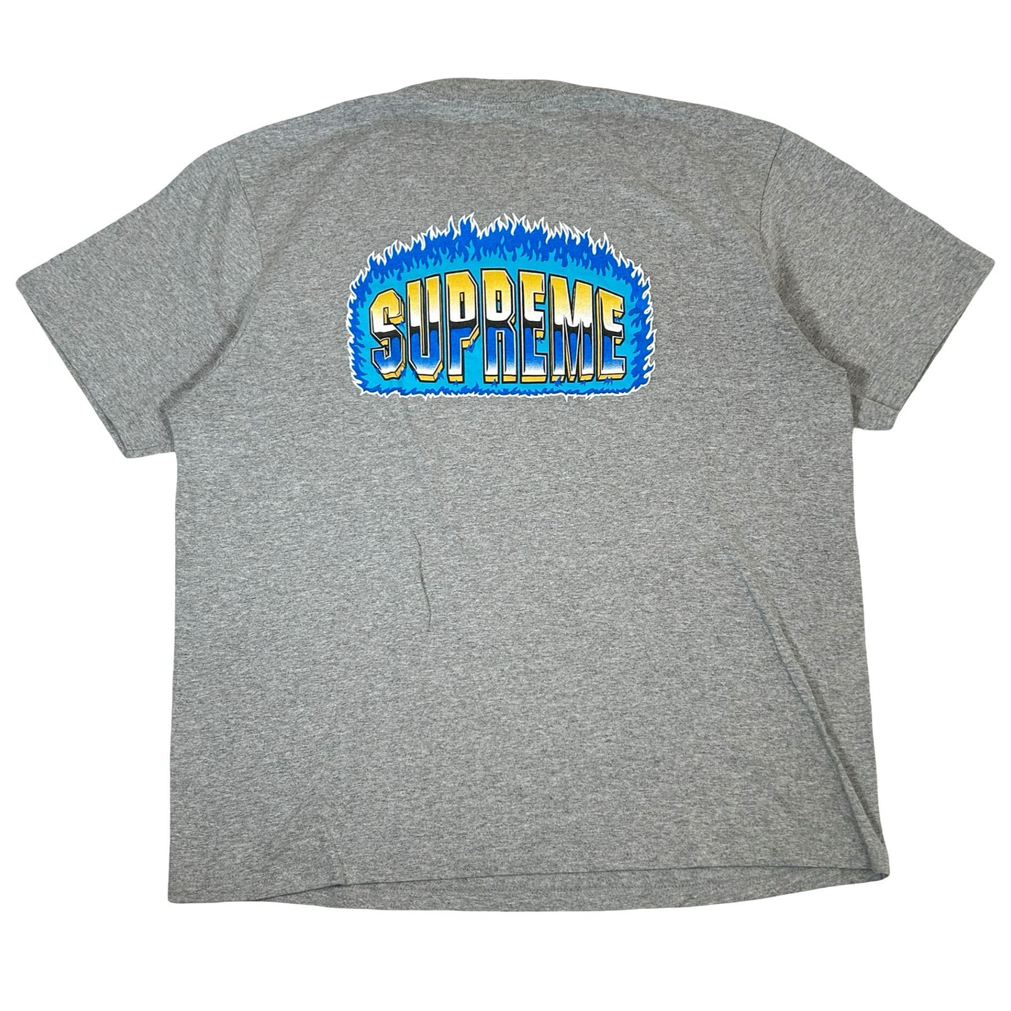 Supreme Chrome Tee Heather Grey [USED] - L (Used)
