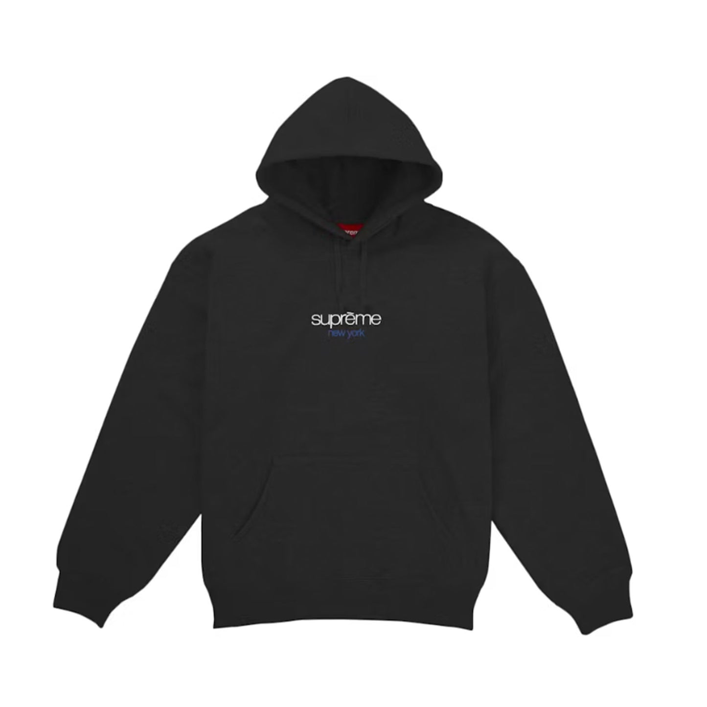 Supreme Classic Logo New York Shop Hooded Sweatshirt [USED] - M (Used)