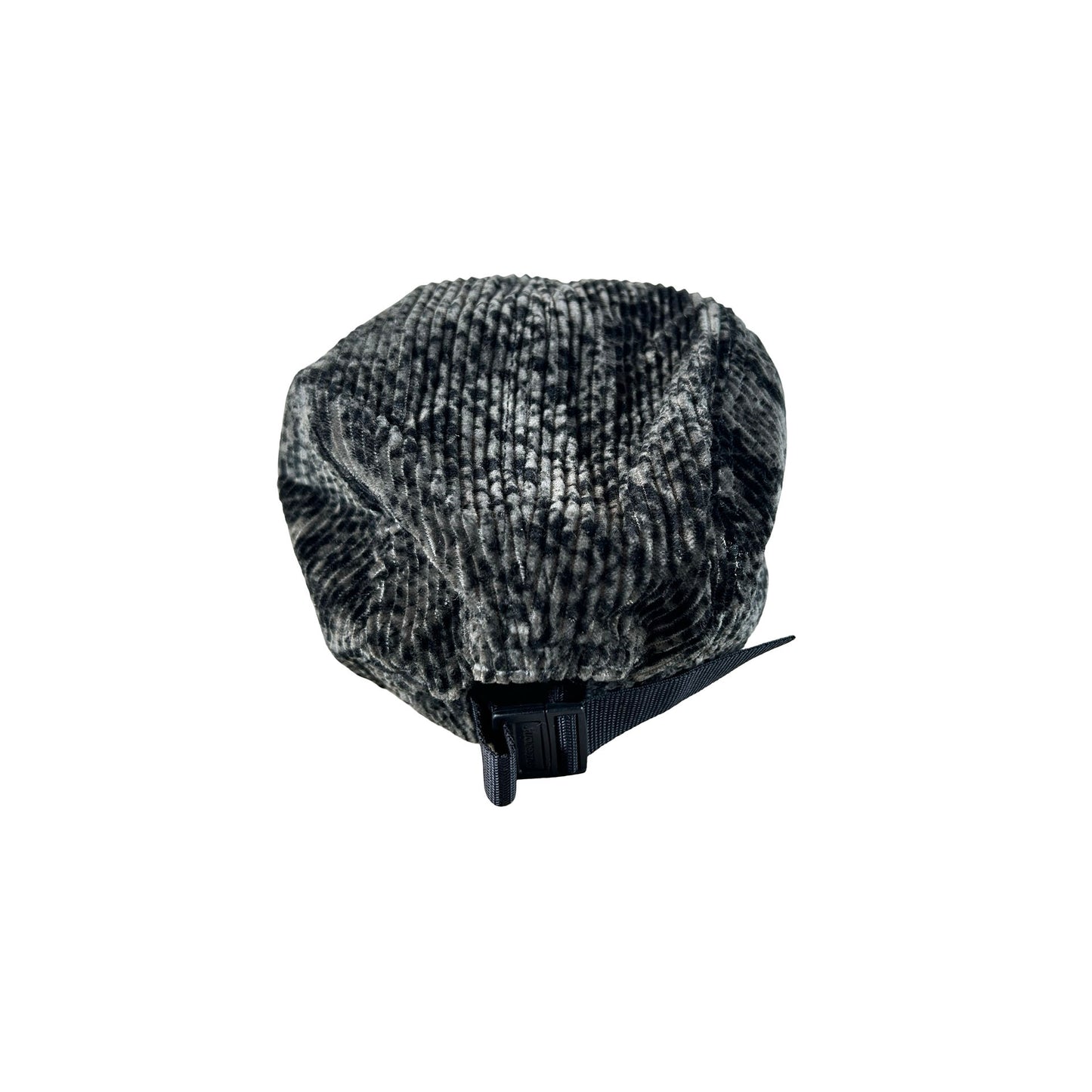 Supreme Snakeskin Corduroy Camp Cap Black [USED] - OS (Used)