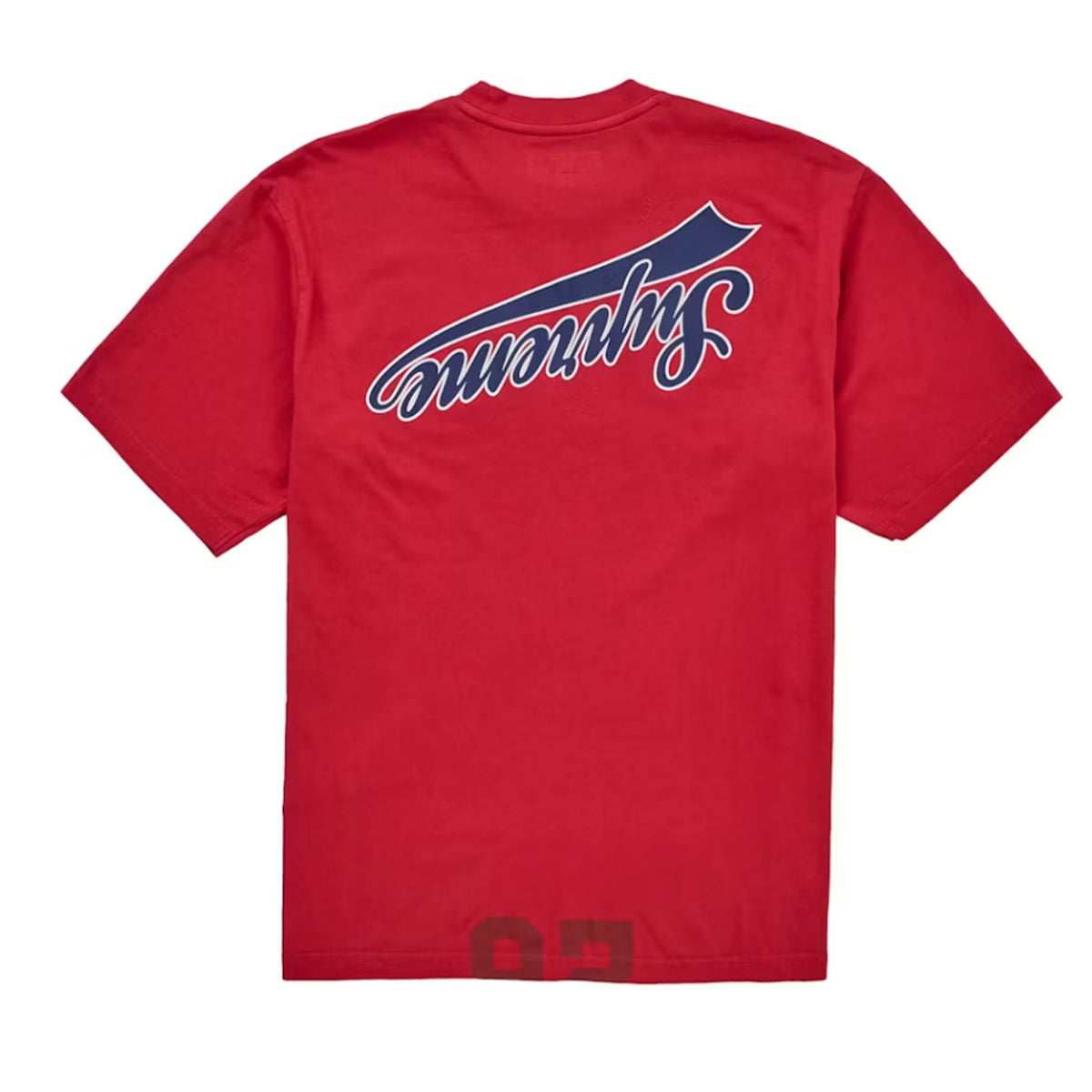 Supreme Cracked Flipped S/S Top Red