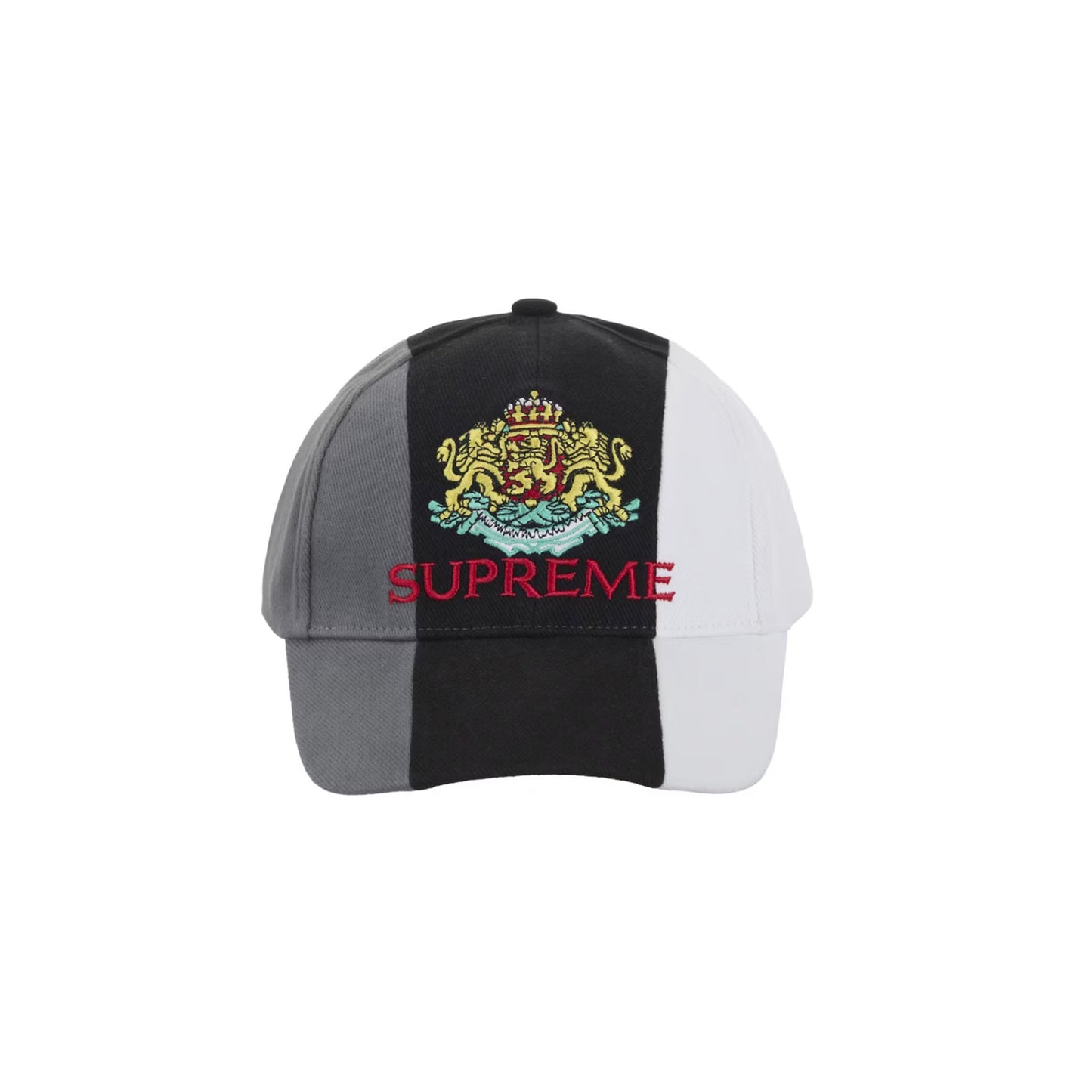 Supreme Crest 6-Panel (SS25) Black