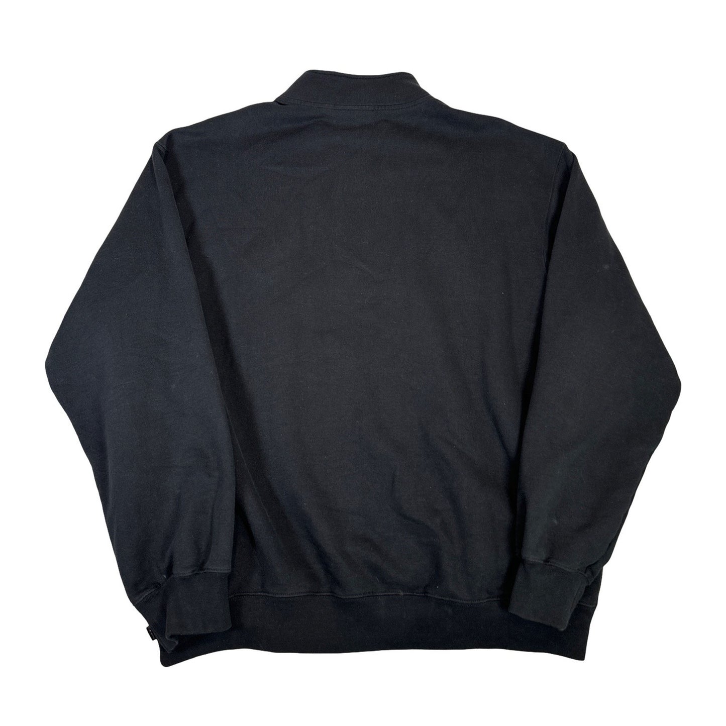 Supreme Crest Applique Half Zip Pullover Black [USED] - XL (Used)