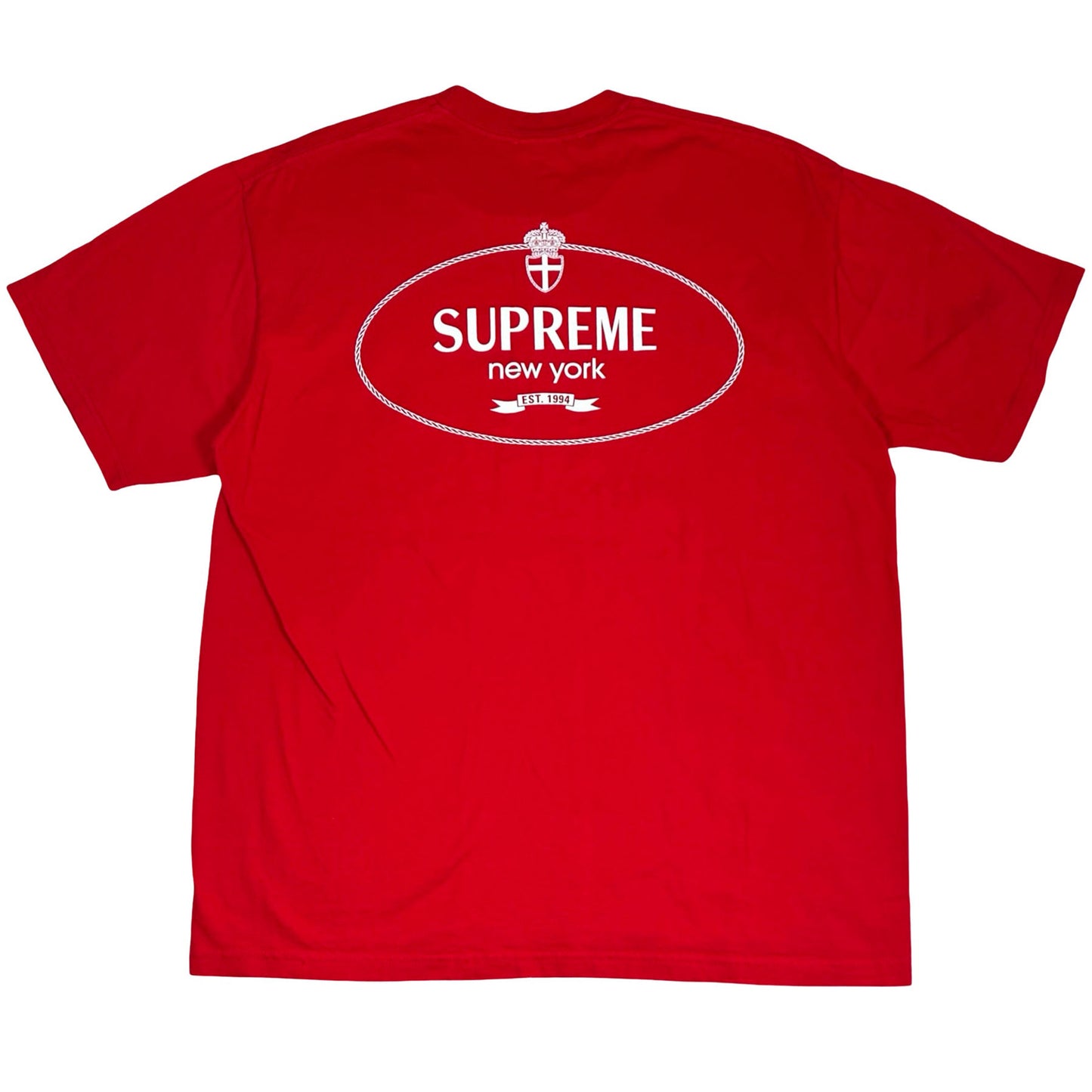 Supreme Crest Tee (FW24) Red [USED] - M (Used)