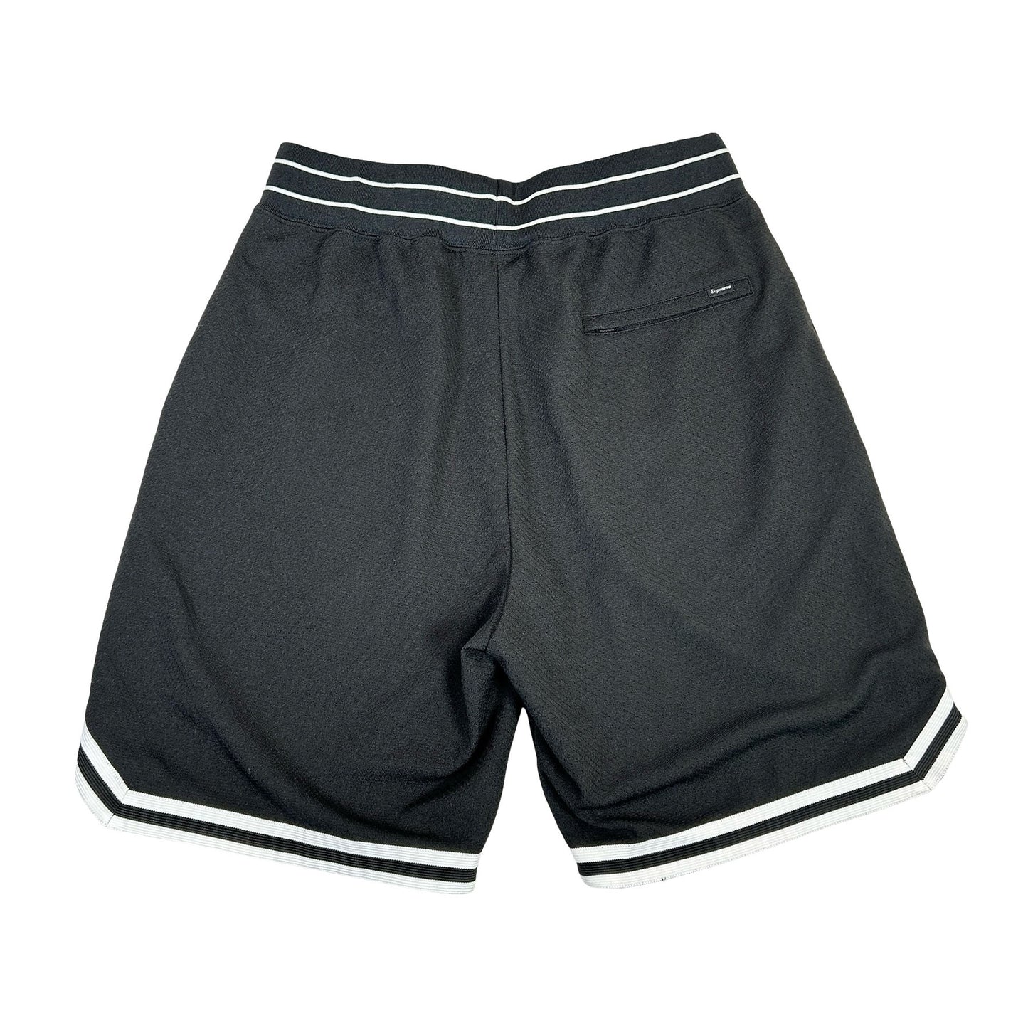 Supreme Faux Croc Basketball Short Black [USED] - S (Used)