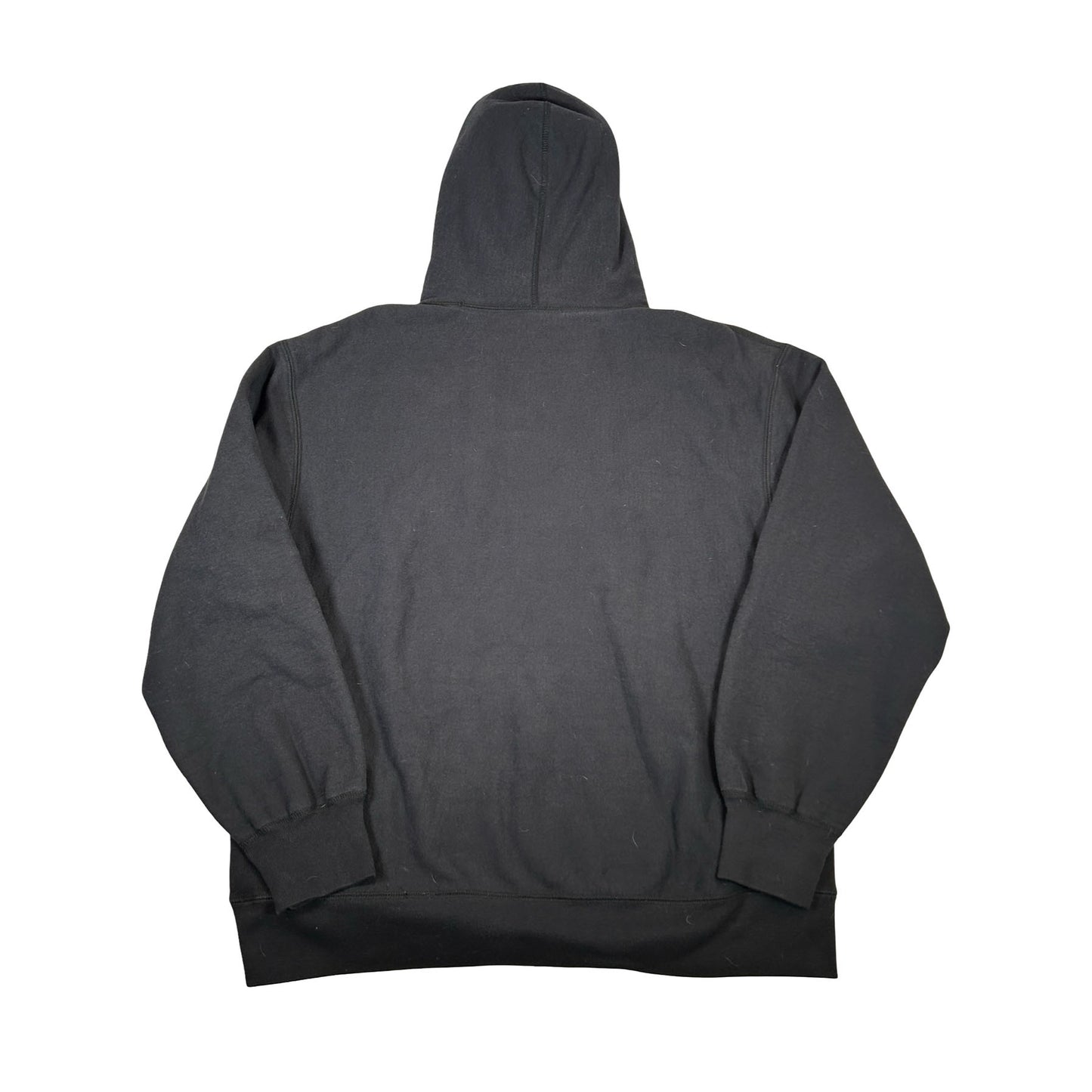 Supreme Cross Box Logo Hooded Sweatshirt Black [USED] - L (Used2)