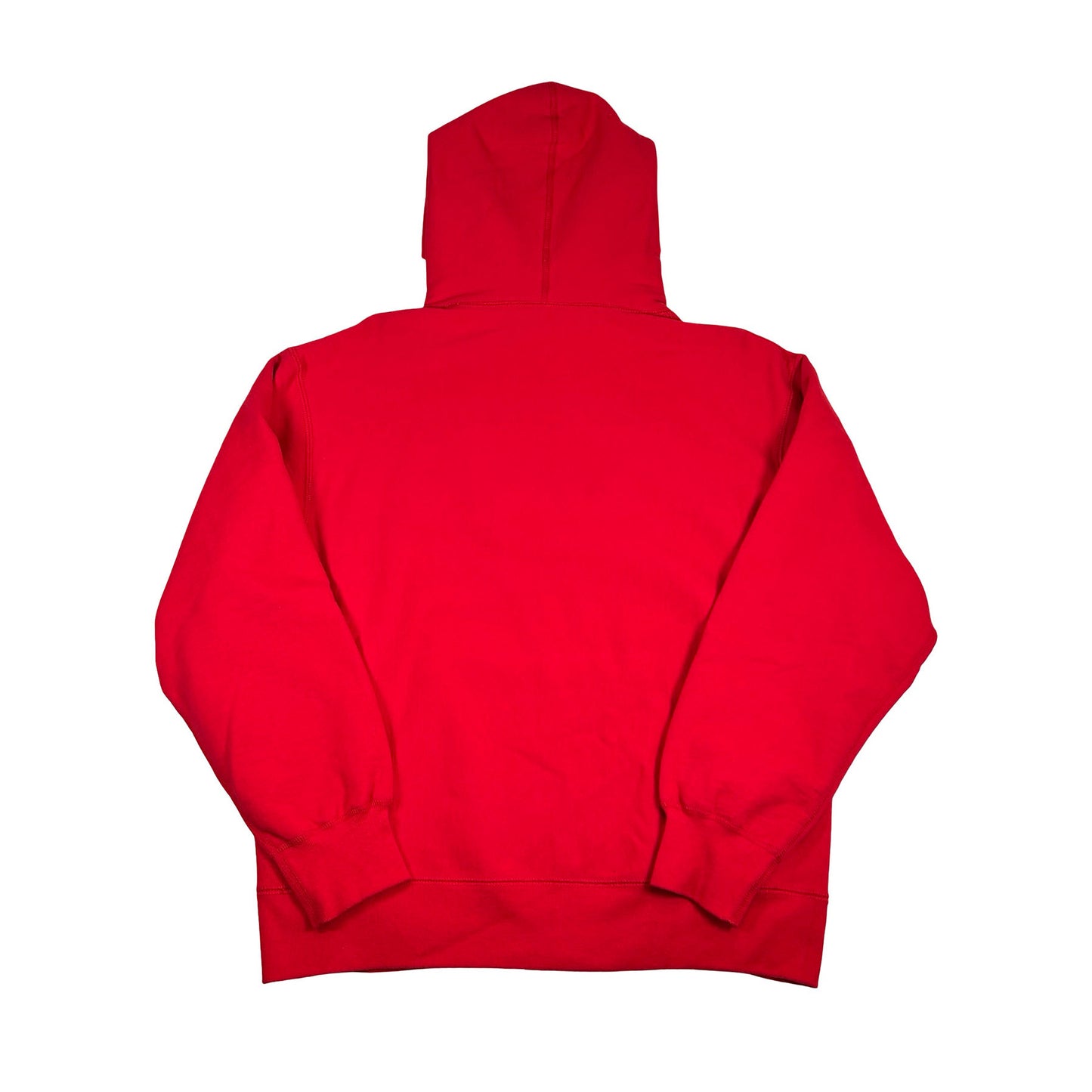 Supreme Cross Box Logo Hooded Sweatshirt Red [USED] - M (Used)
