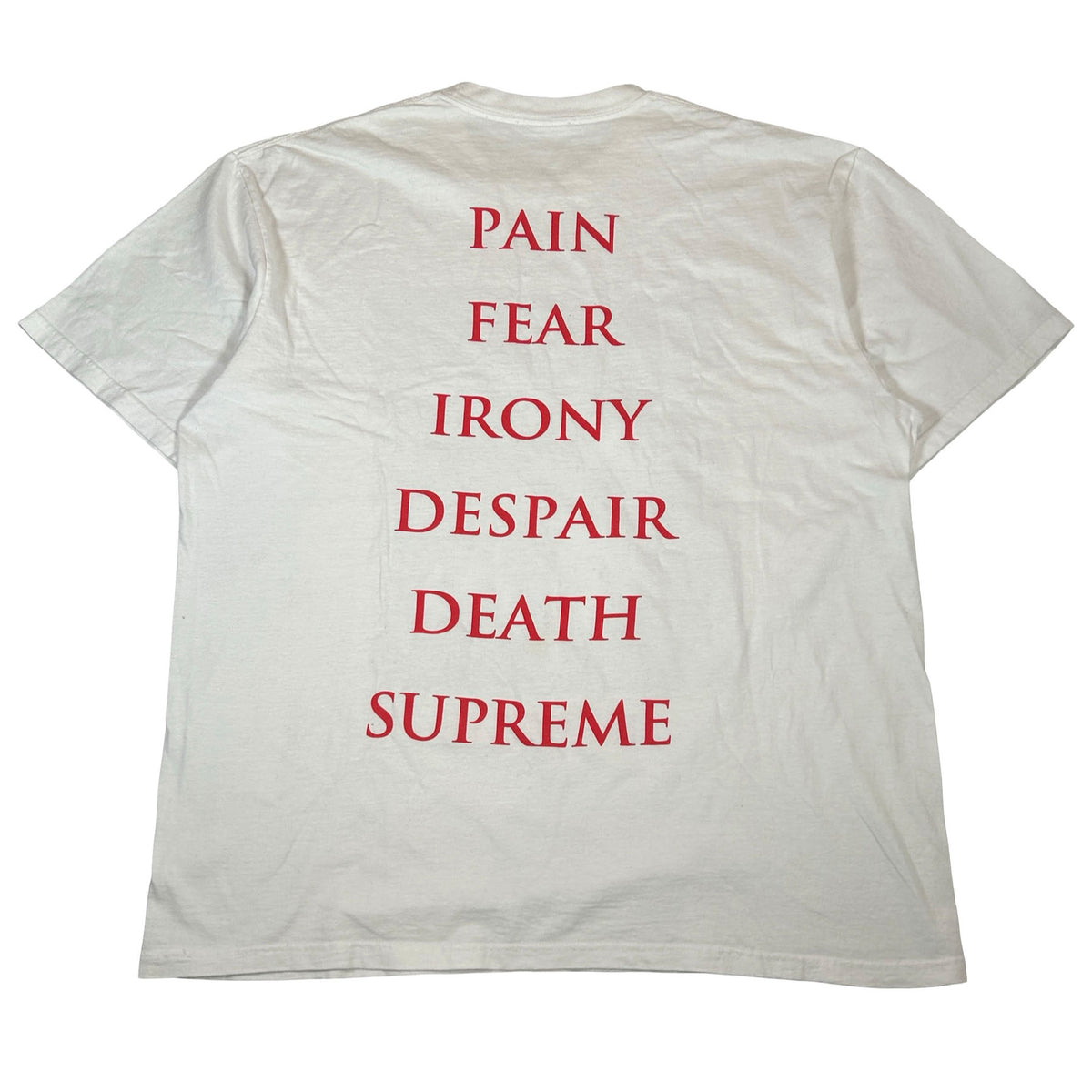 Supreme The Crow Tee White [USED] - XL (Used)