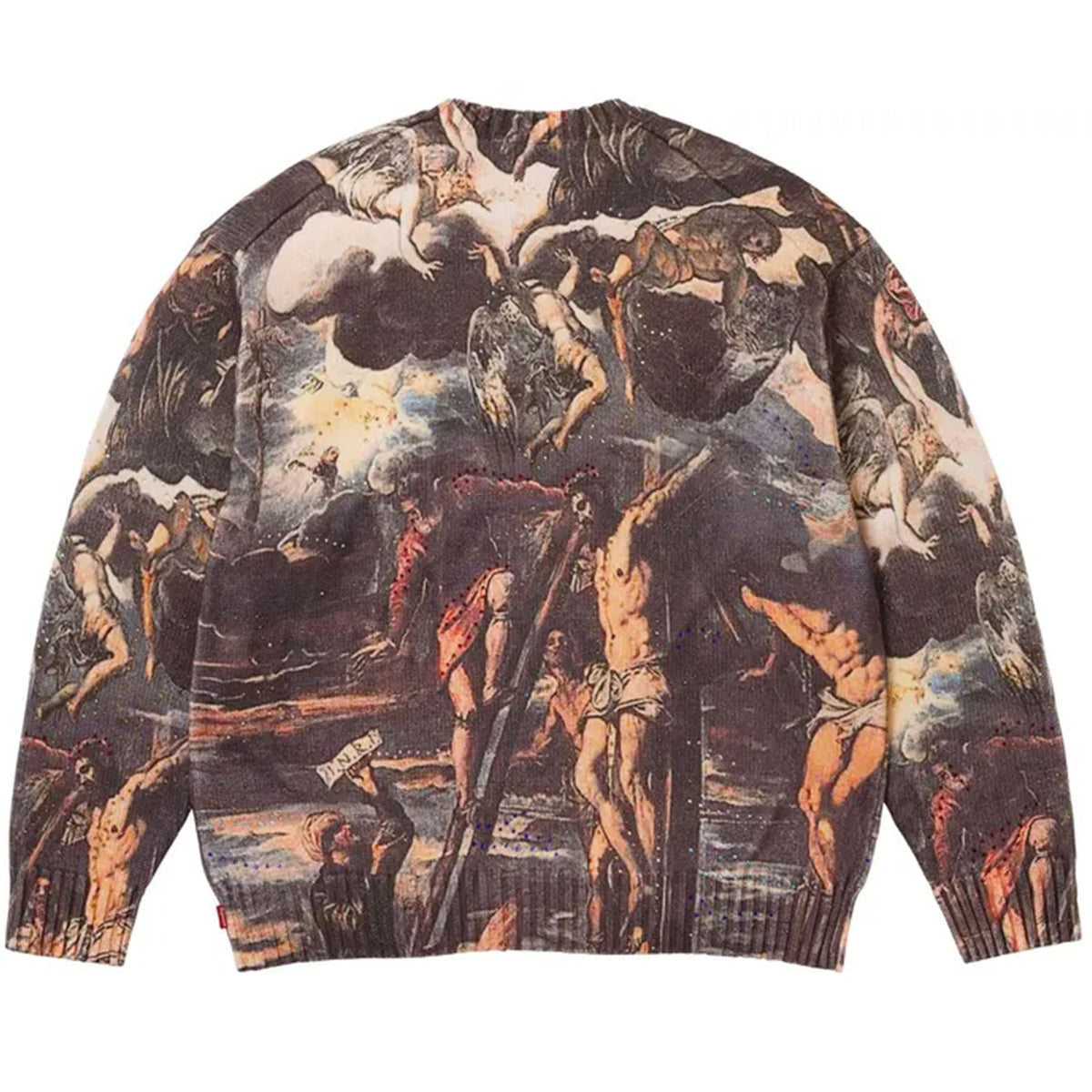 Supreme Crucifixion Sweater White