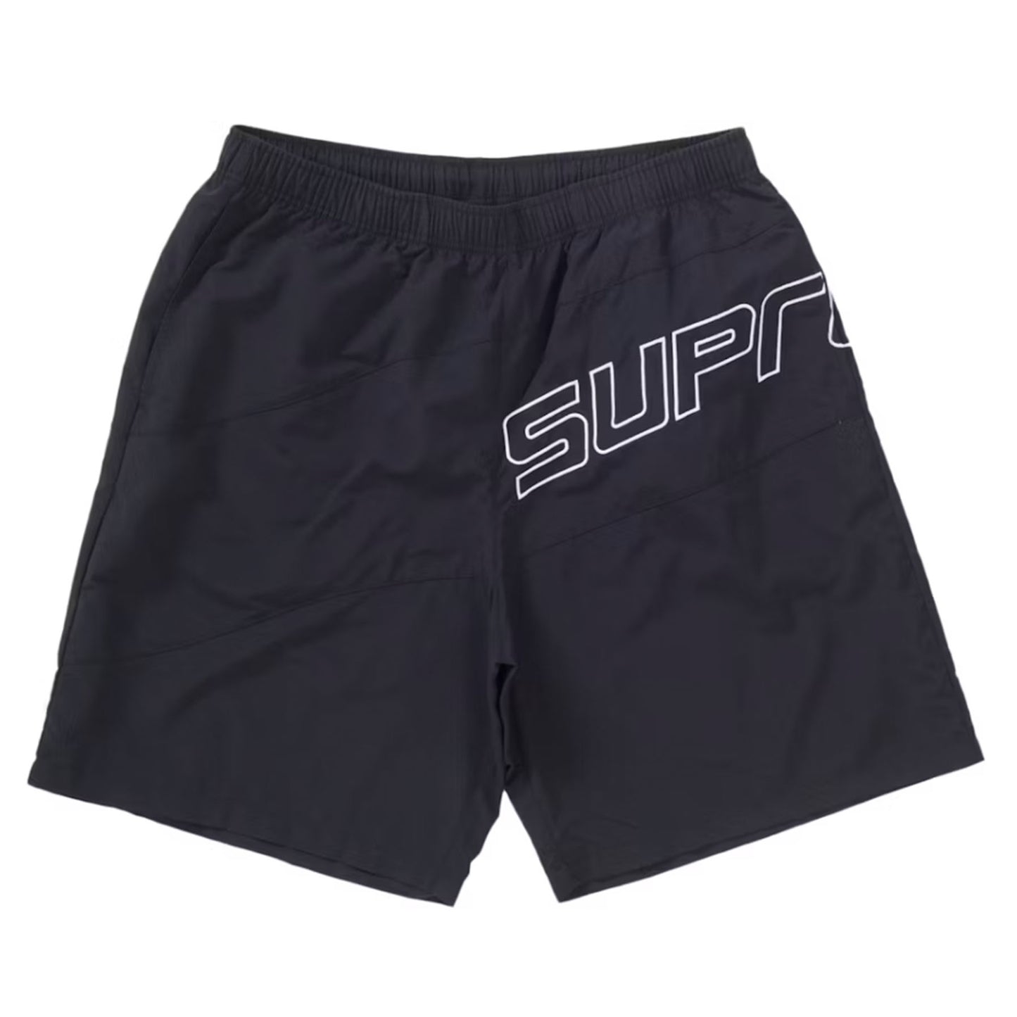 Supreme Curve Nylon Short Black [USED] - XL (Used)