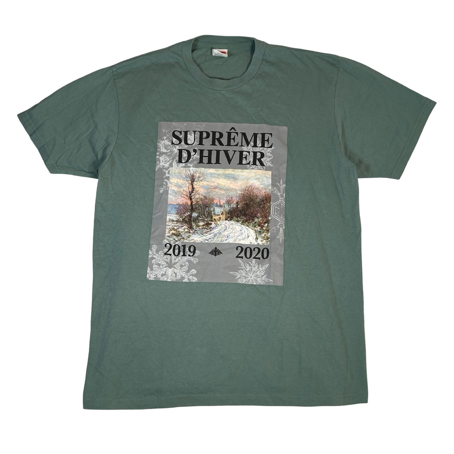 Supreme D'Hiver Tee Dusty Teal [USED] - L (Used)