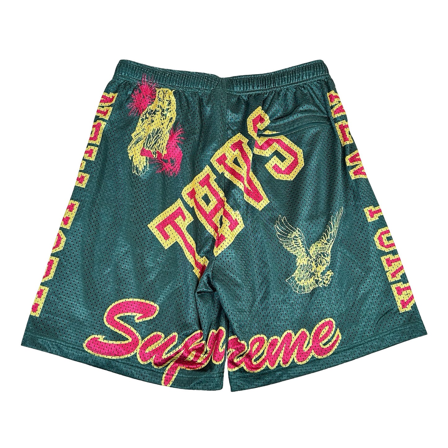 Supreme Varsity Mesh Short Green [USED] - S (Used)