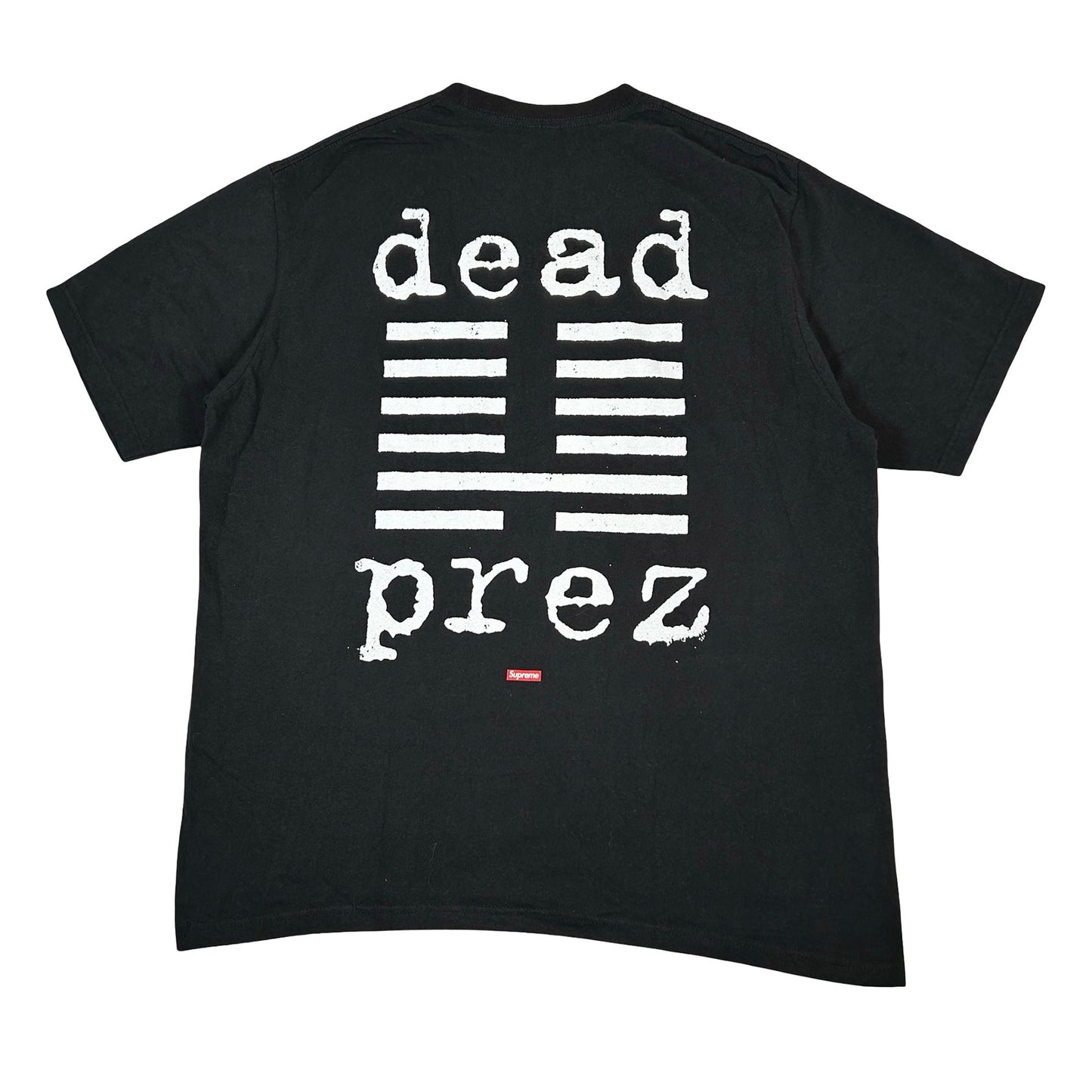Supreme dead prez Tee Black [USED] - L (Used)