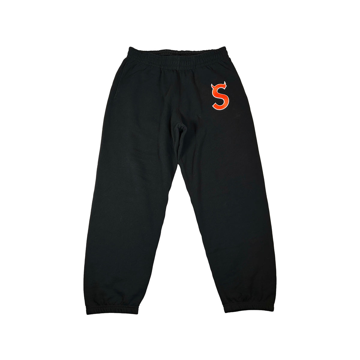 Supreme Devil S Logo Sweatpant Black [USED] - M (Used)