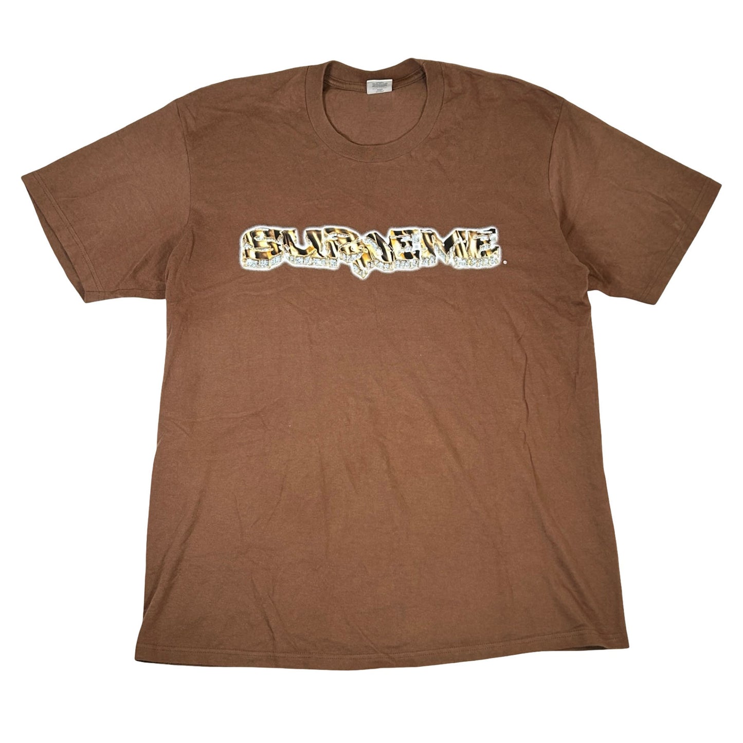 Supreme Diamond Tee Brown [USED] - L (Used)