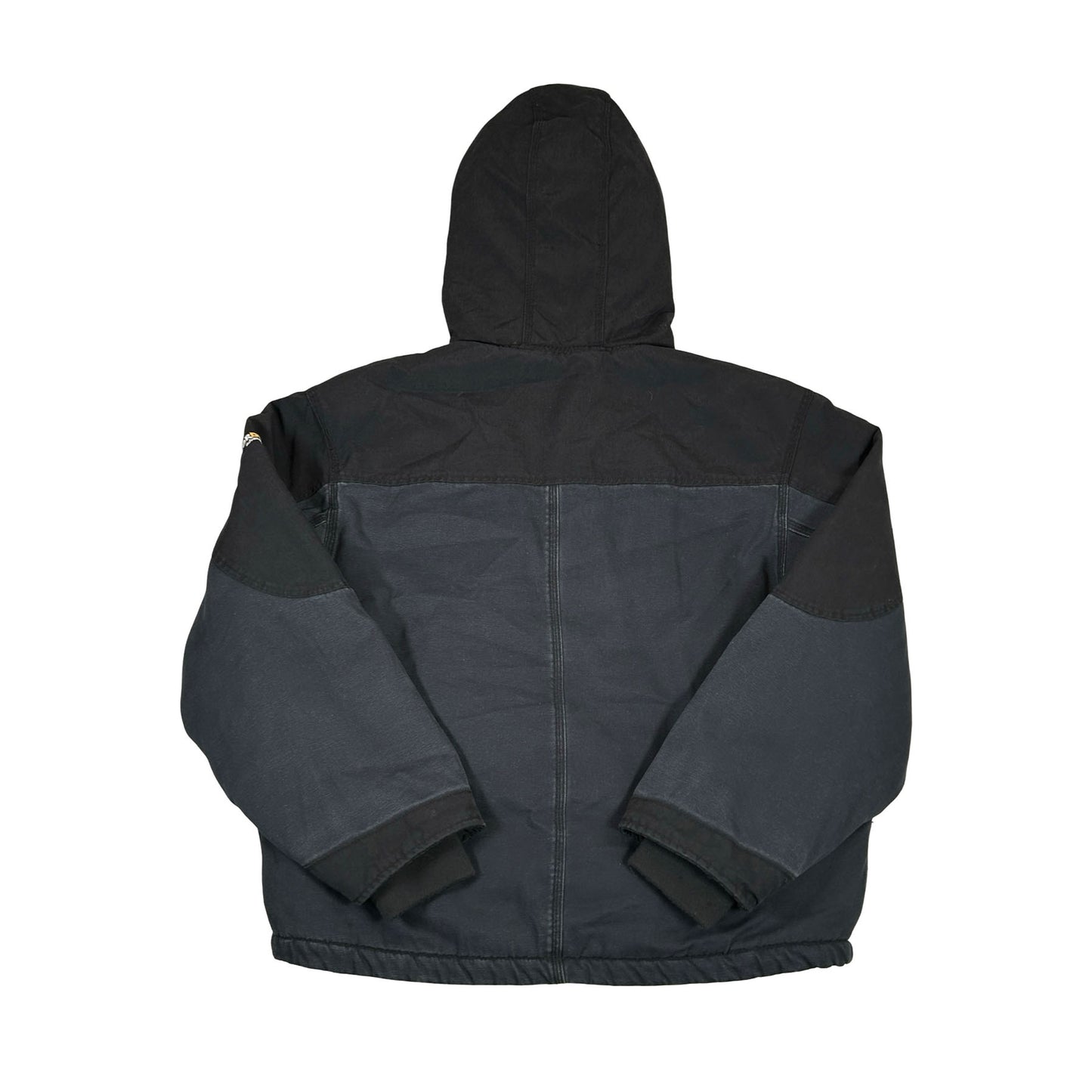 Supreme Dickies Cordura Hooded Work Jacket Black Denim [USED] - L (Used)