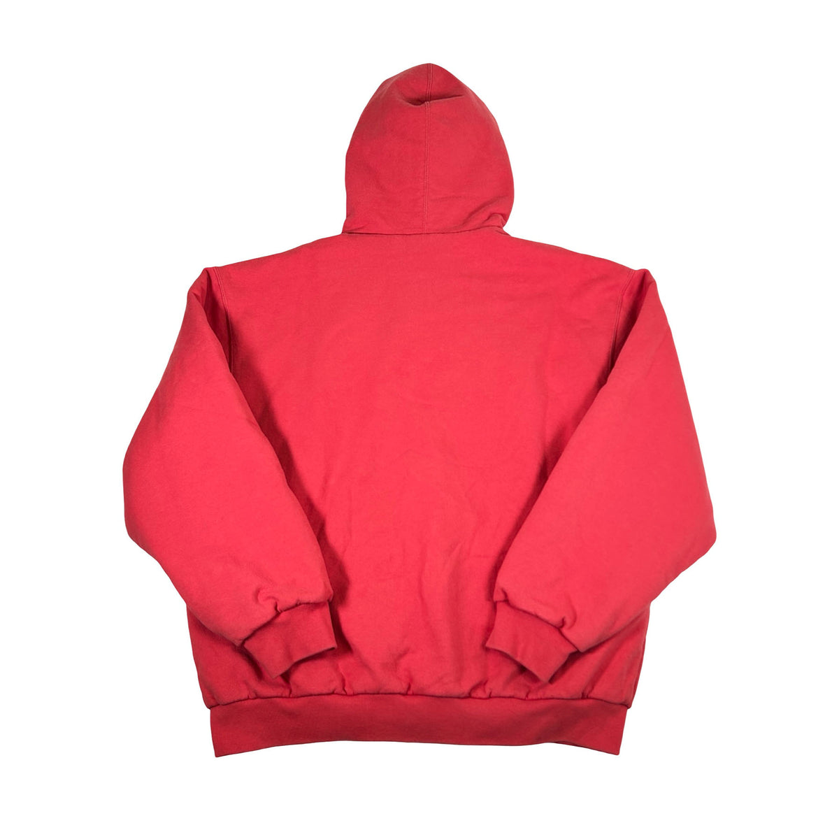 Supreme Dickies Quilted Lined Zip Up Hooded Sweatshirt (FW25) Red [USED] - L (Used)