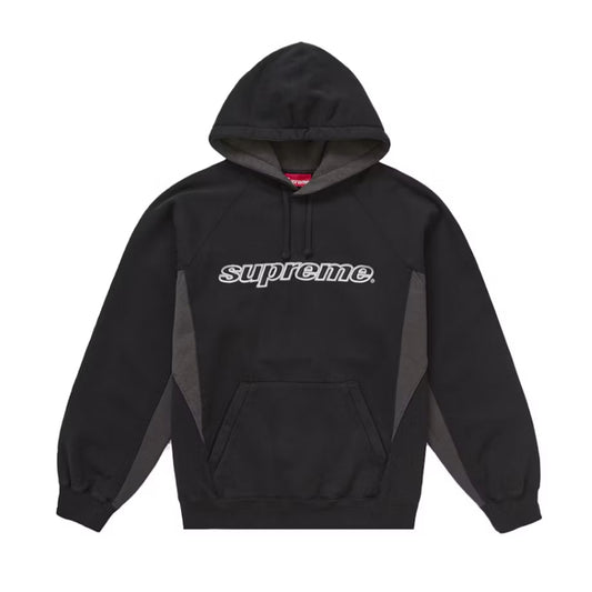 Supreme Division Hooded Sweatshirt Black [USED] - L (Used)