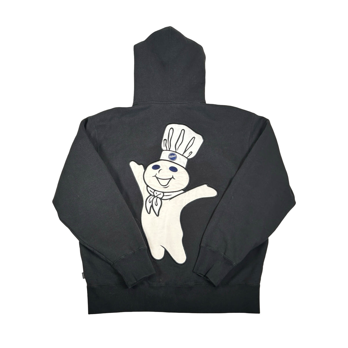 Supreme Doughboy Zip Up Hooded Sweatshirt 'Black' [USED] - M (Used)