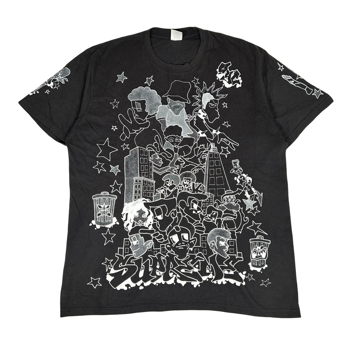Supreme Downtown Tee Black [USED] - XL (Used)