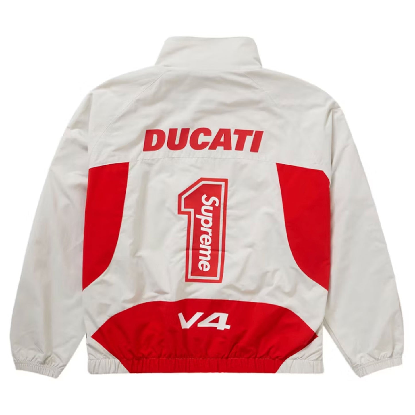 Supreme Ducati Track Jacket Light Grey [USED] - XXL (Used)
