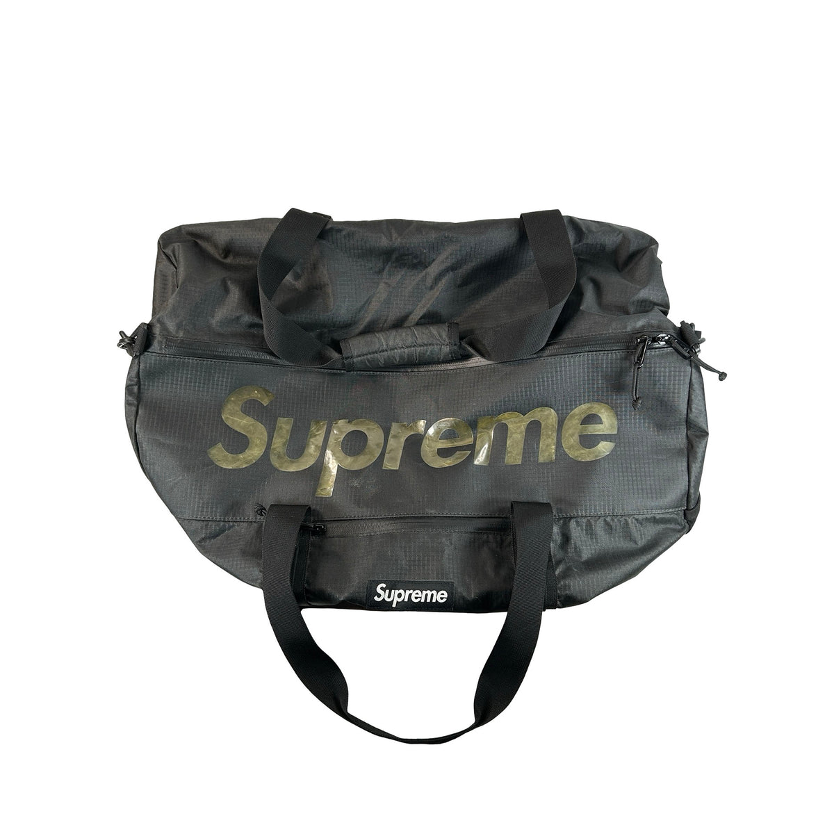 Supreme Duffle Bag (SS21) Black [USED]